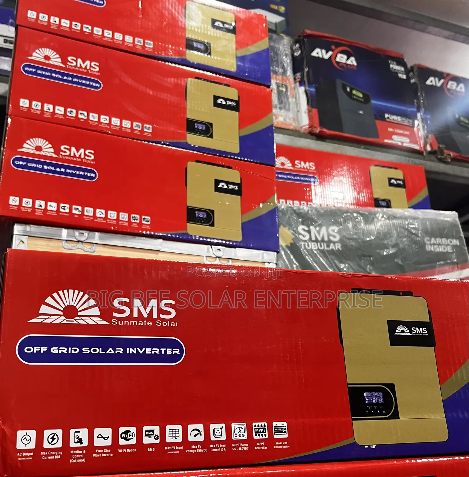SMS 2kva 12v Hybrid Inverter