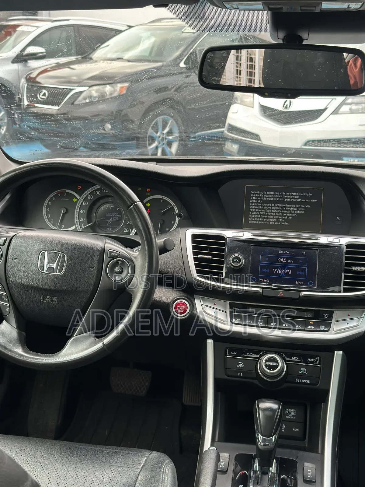 Honda Accord EX-L 4dr Sedan w/Navigation (2.4L 4cyl CVT) 2014 Black