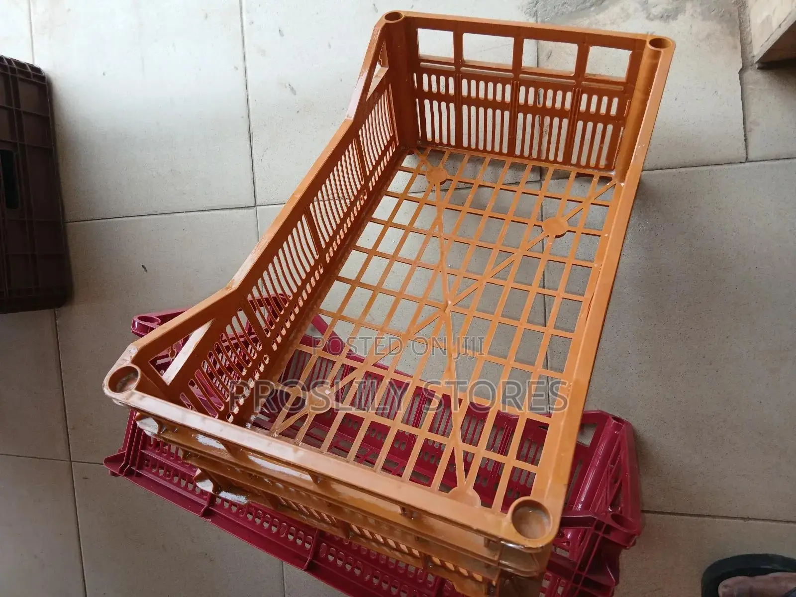 Half Crates Perforated 38cm X 20cm X 11cm