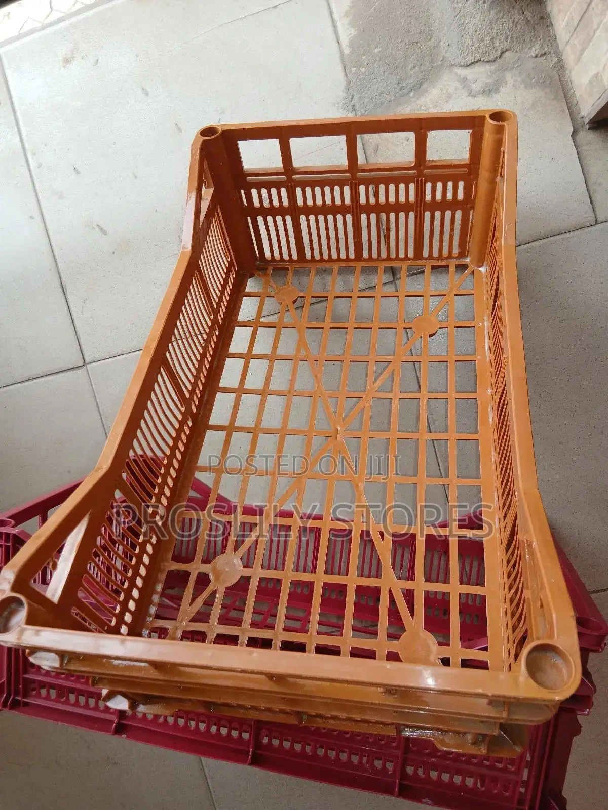 Half Crates Perforated 38cm X 20cm X 11cm