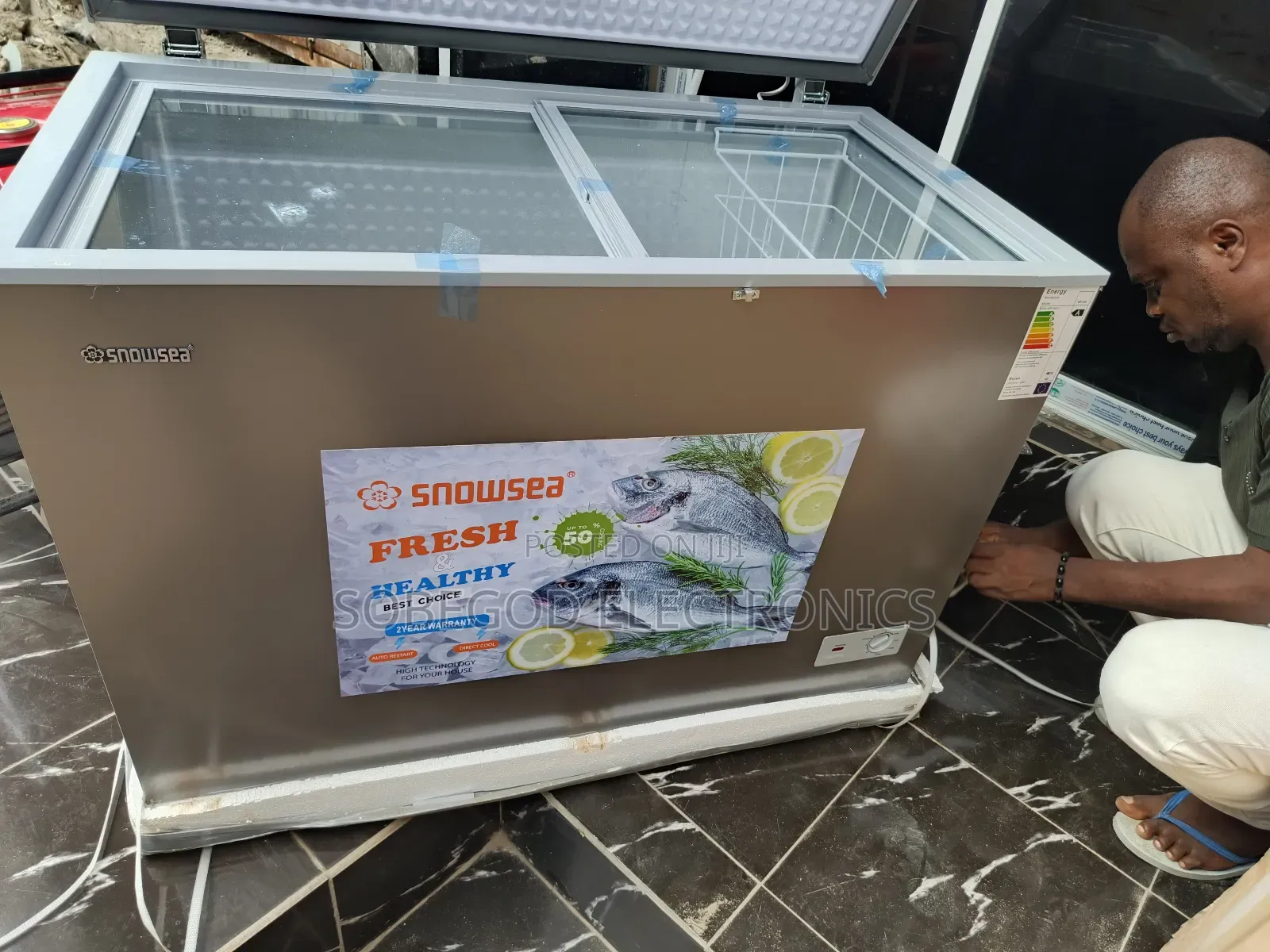 Original Snowsea 400liters Deep Freezer