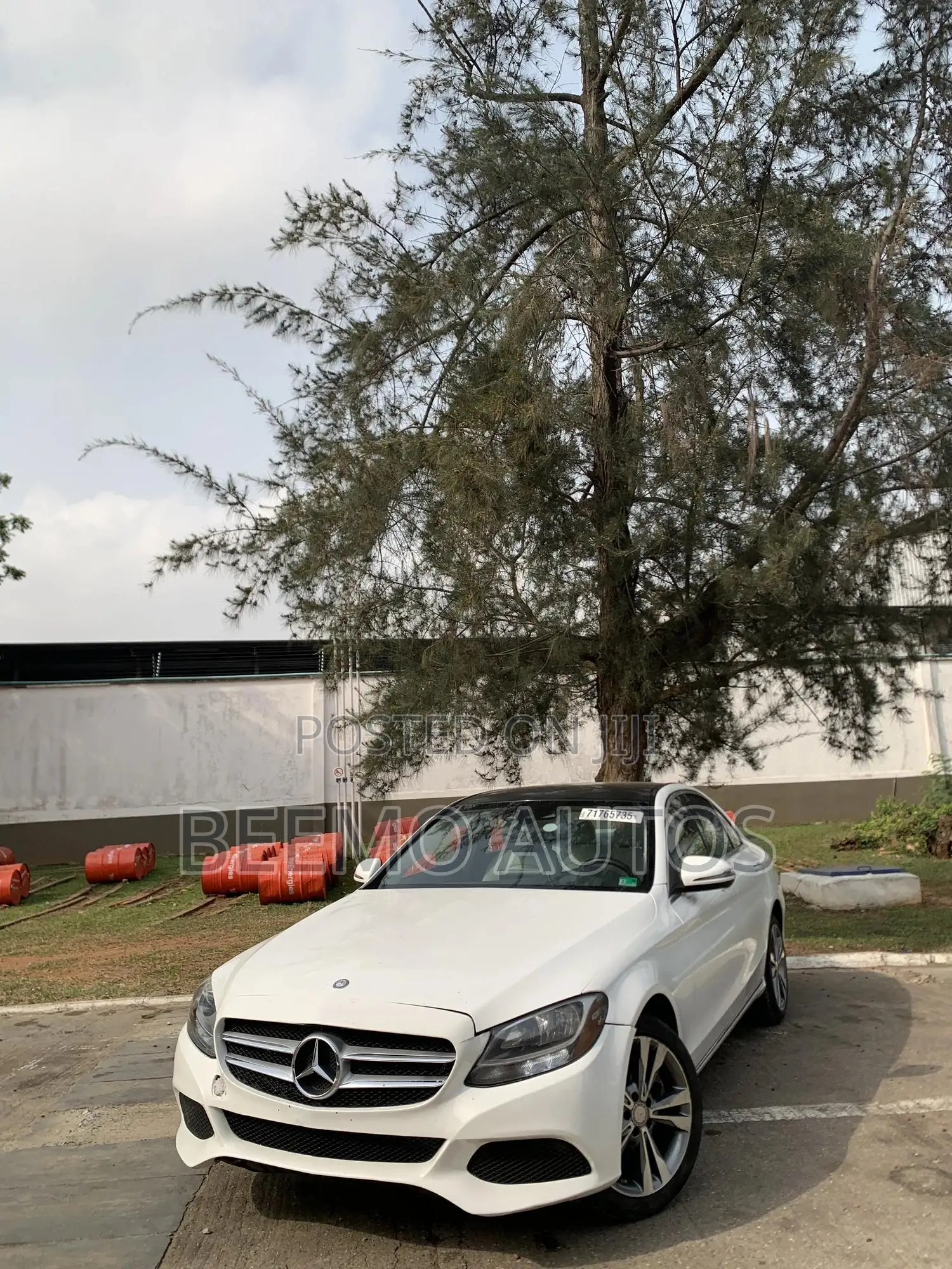 Mercedes-Benz C300 2016 White