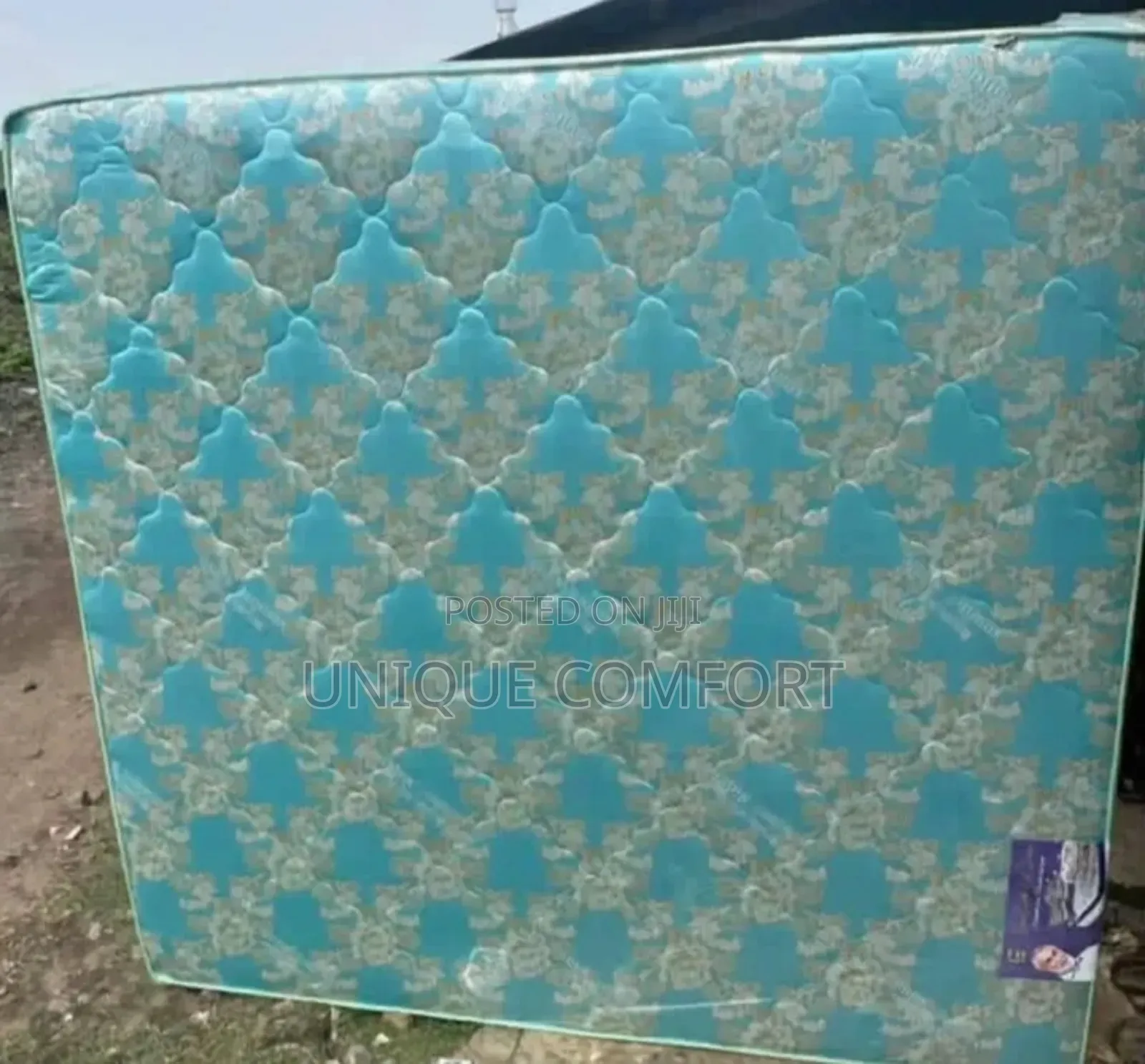 Brand New 6 by 6 by 12 Semi Orthopaedic Green Earth Mattress