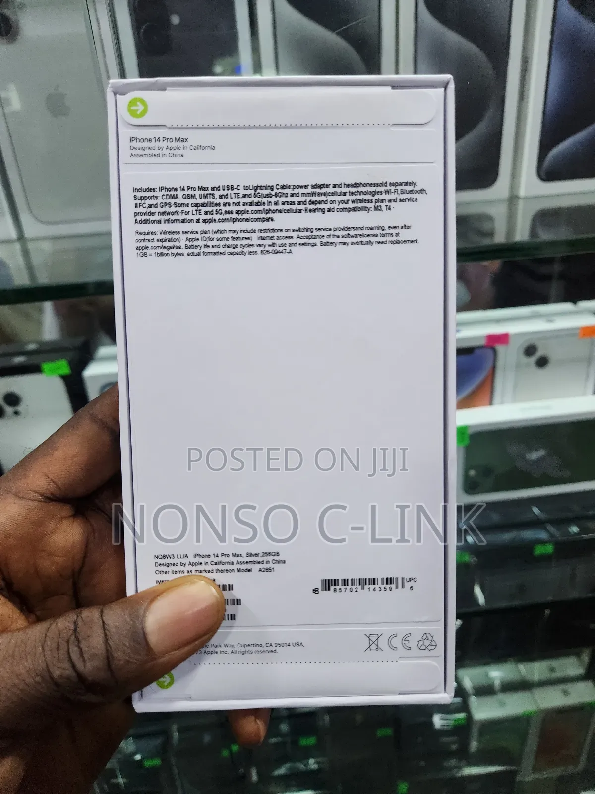 New Apple iPhone 14 Pro Max 256 GB Silver
