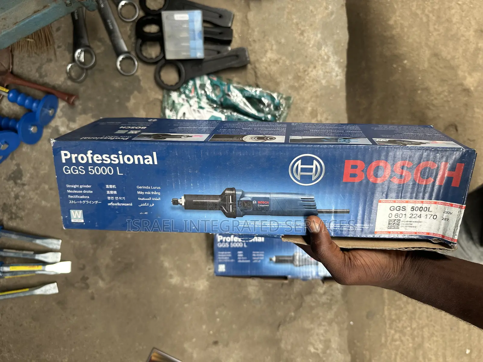 Bosch GGS 5000 L Professional Straight Grinder