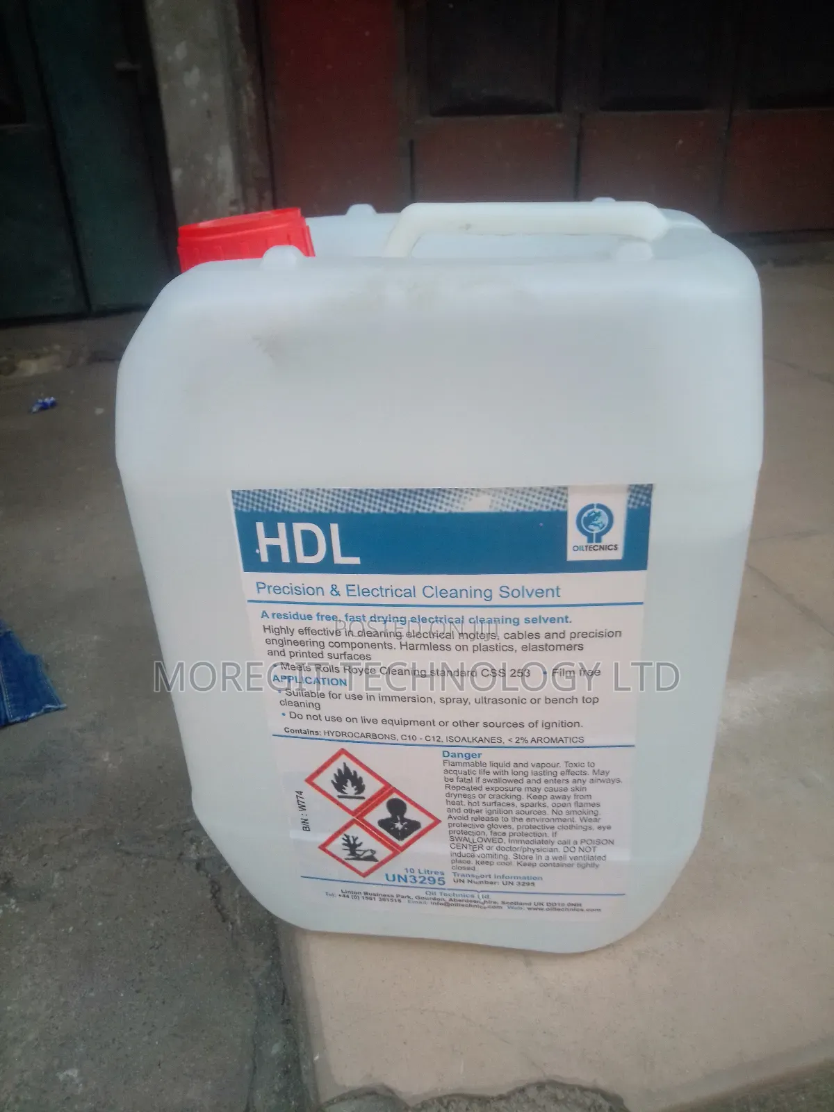 HDL Electrical and Precision Cleaning Solvent
