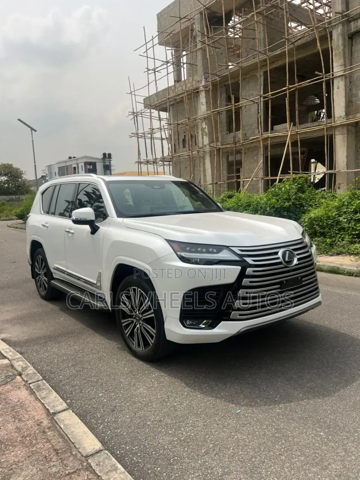 New Lexus LX 600 2025 White