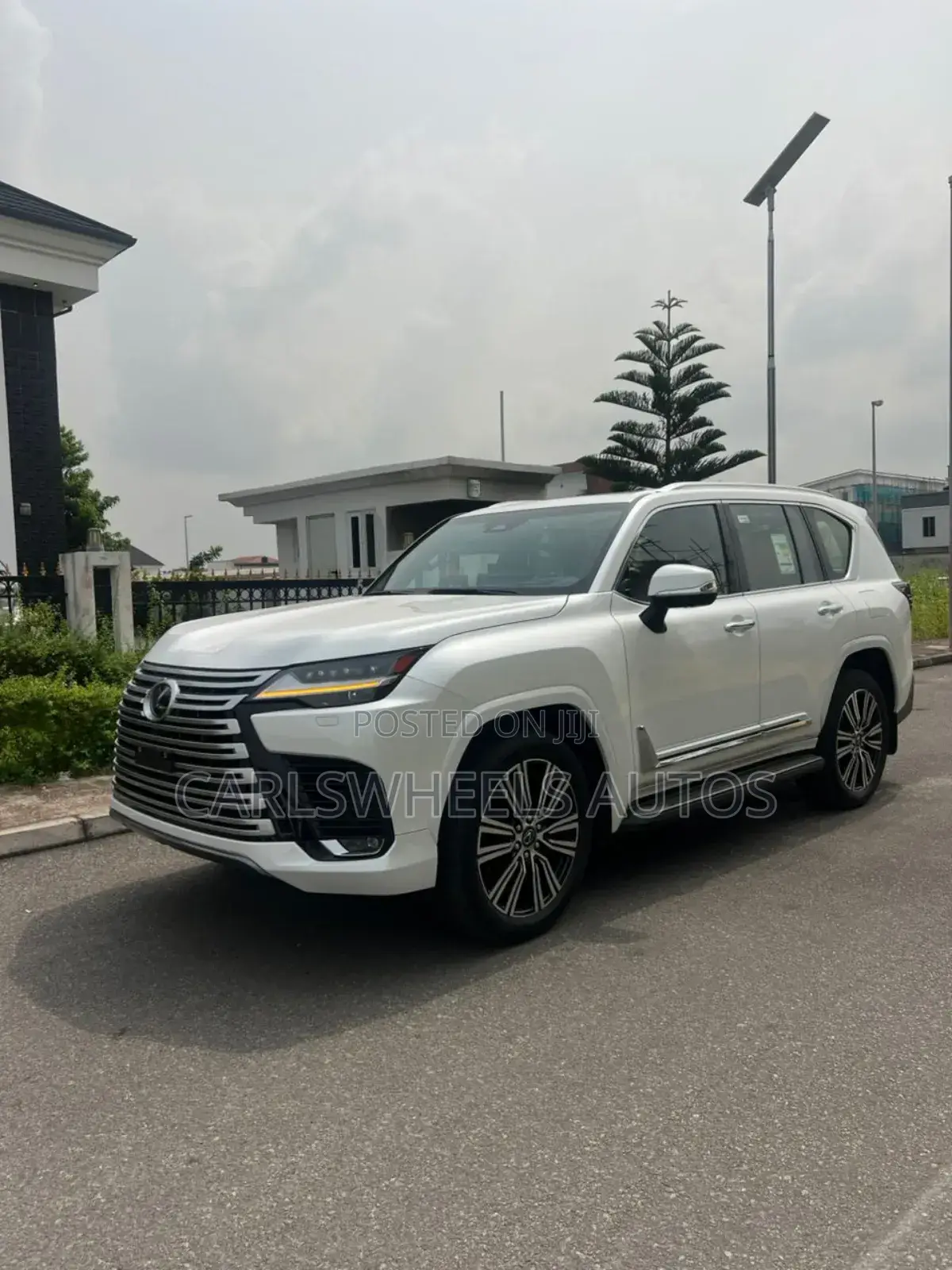 New Lexus LX 600 2025 White