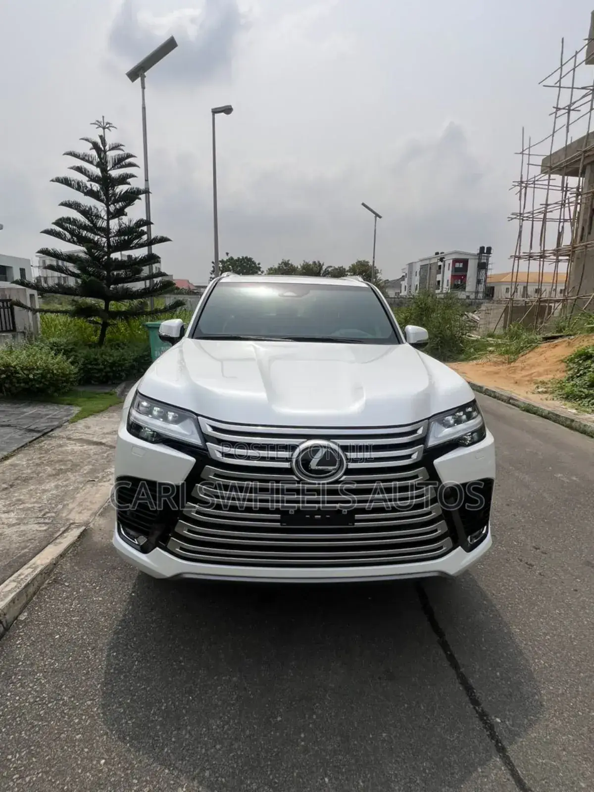 New Lexus LX 600 2025 White