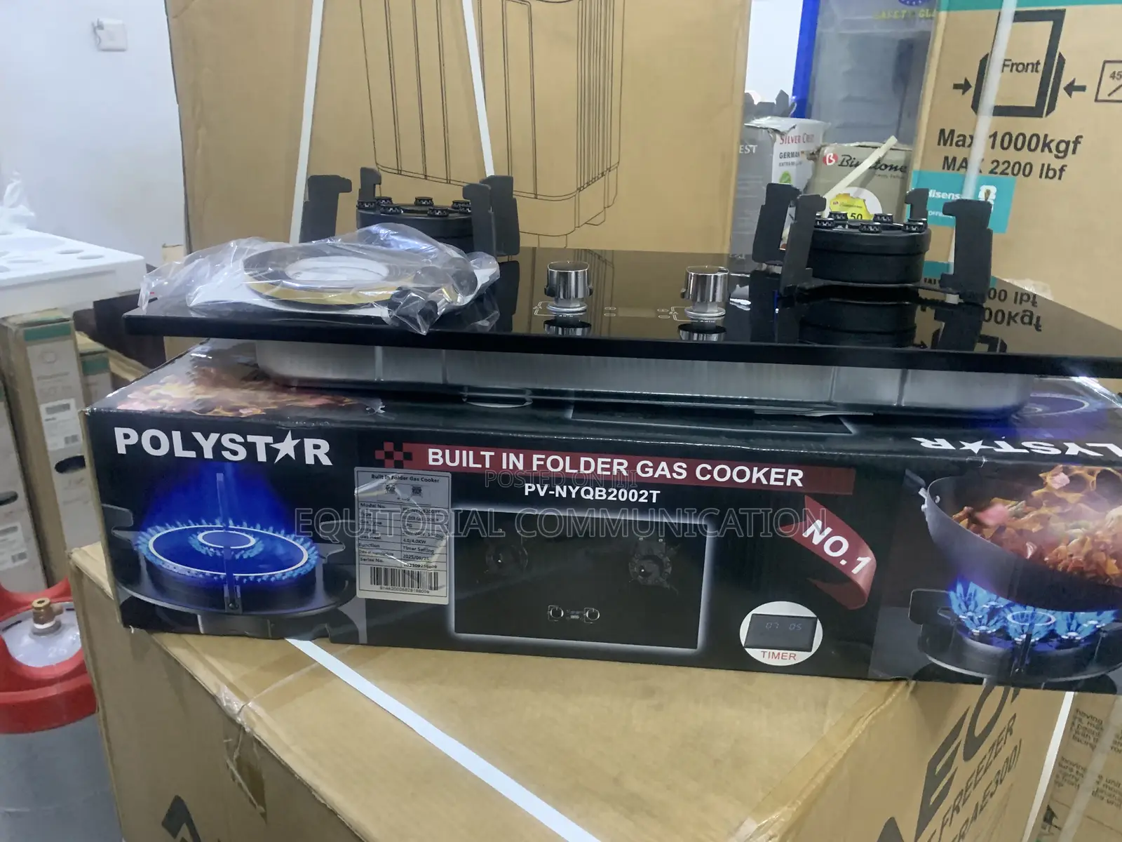 Polystar Pv-Nyqb2002t Dual Burner Cooking Hob