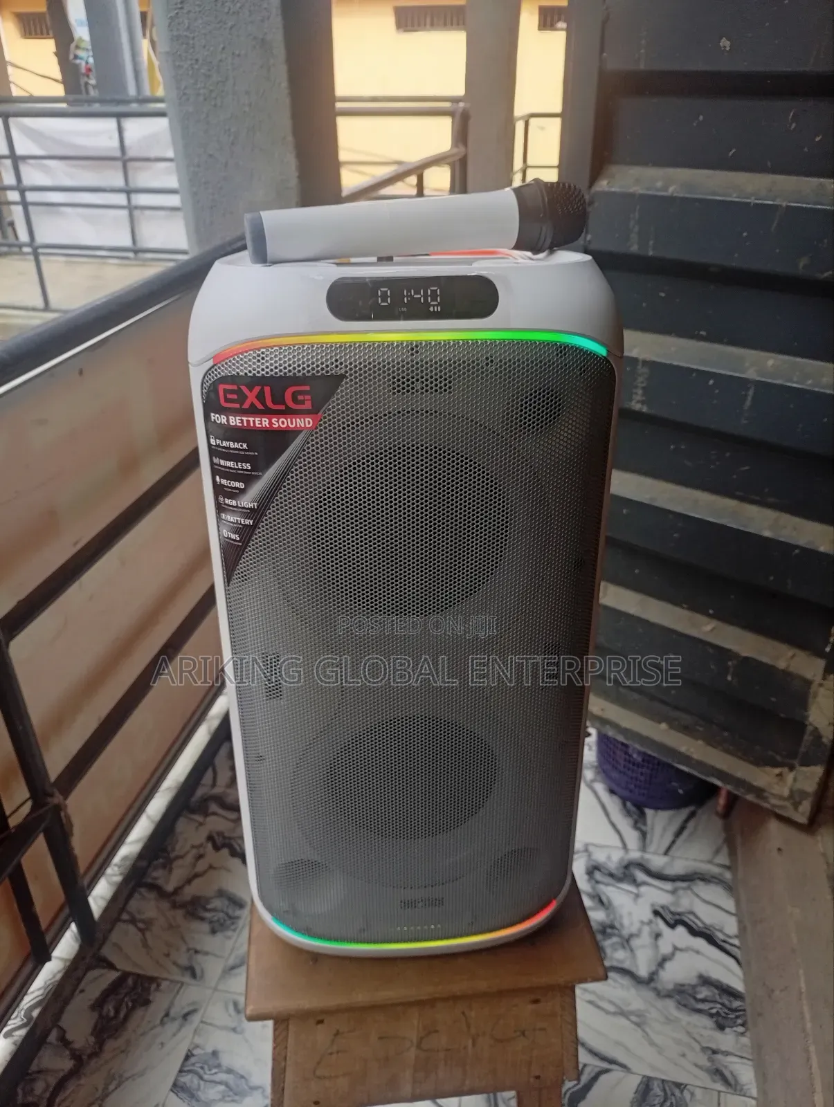 Brand New Exlg Model 657 Party Speaker