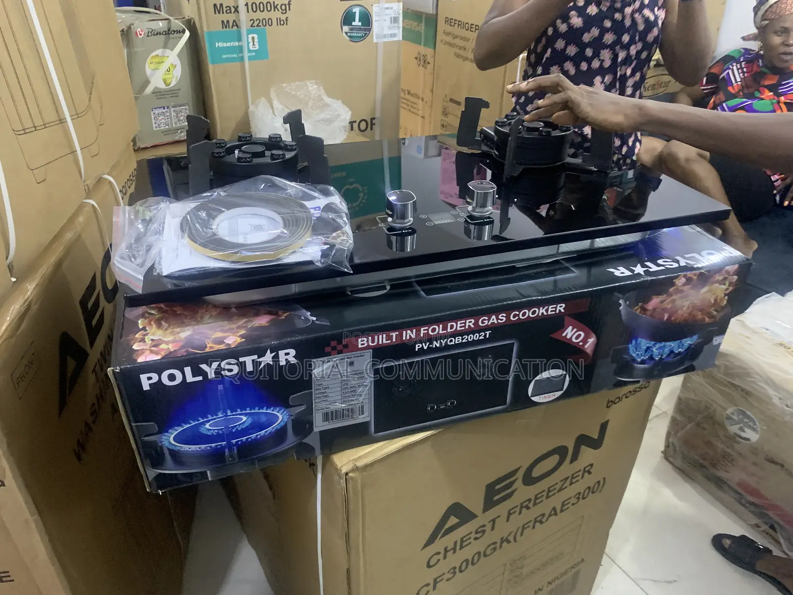 Polystar Pv-Nyqb2002t Dual Burner Cooking Appliance