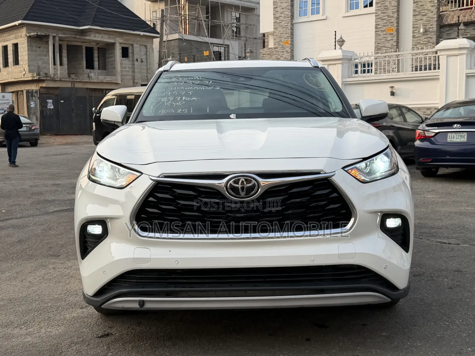 Toyota Highlander Platinum AWD 2020 White