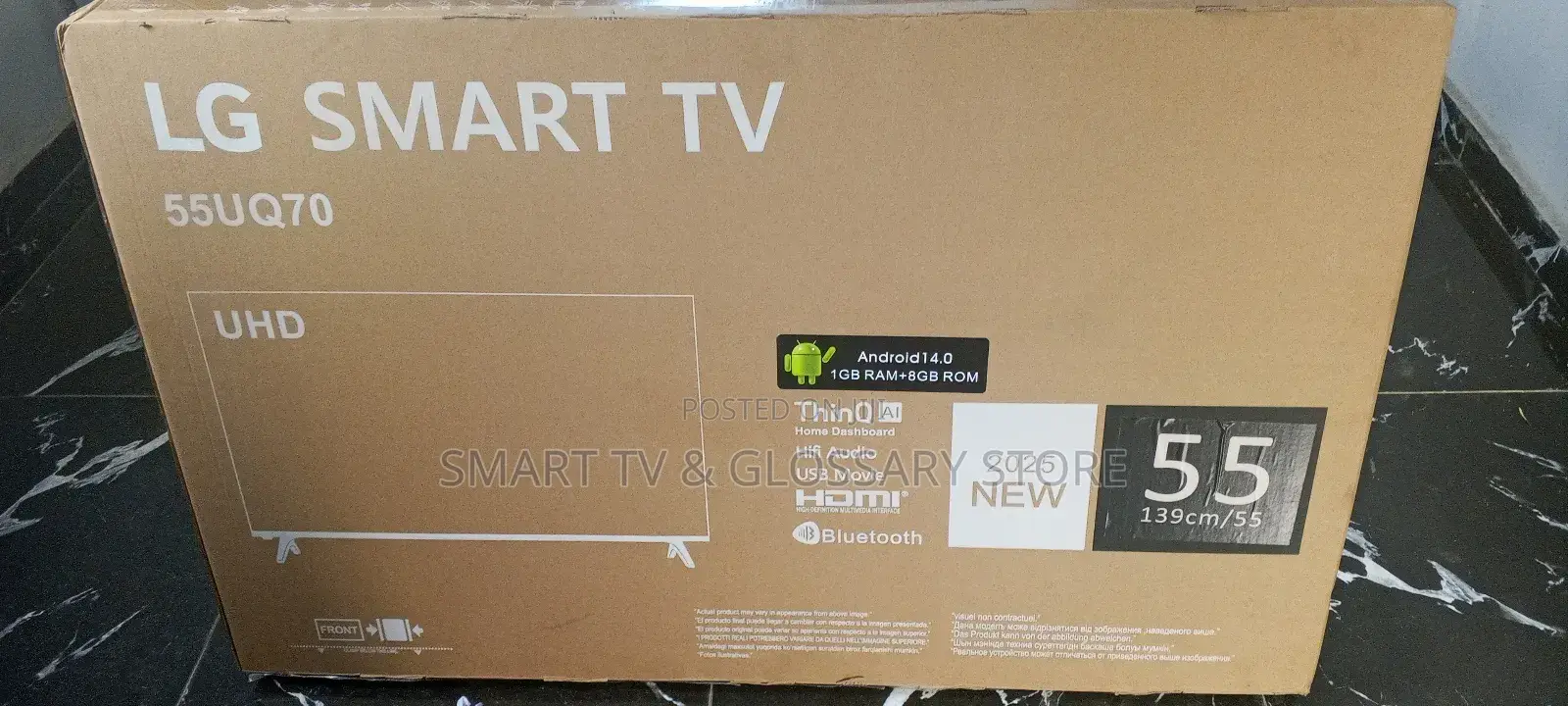 55 Inches Tv Sharp Contrast 4k Ultra Uhd