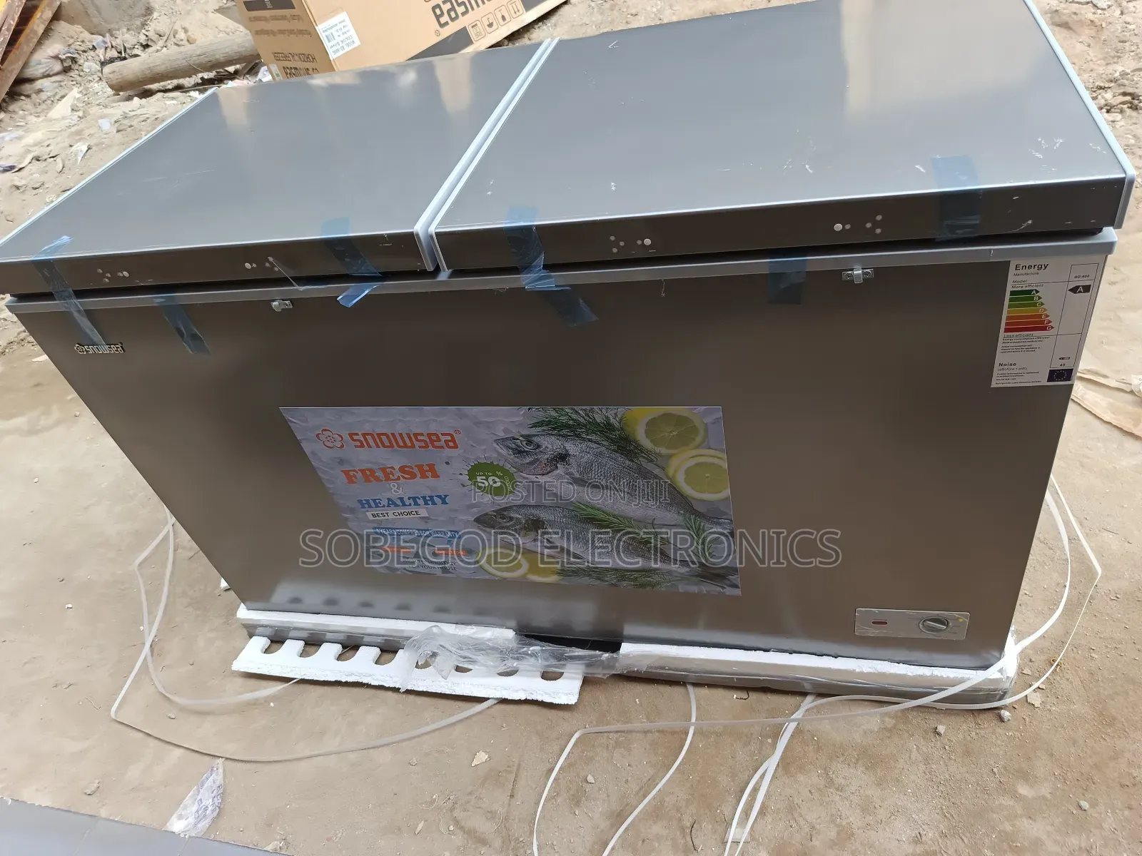 Original Snowsea Horizontal Freezer Double Door Bd 600g