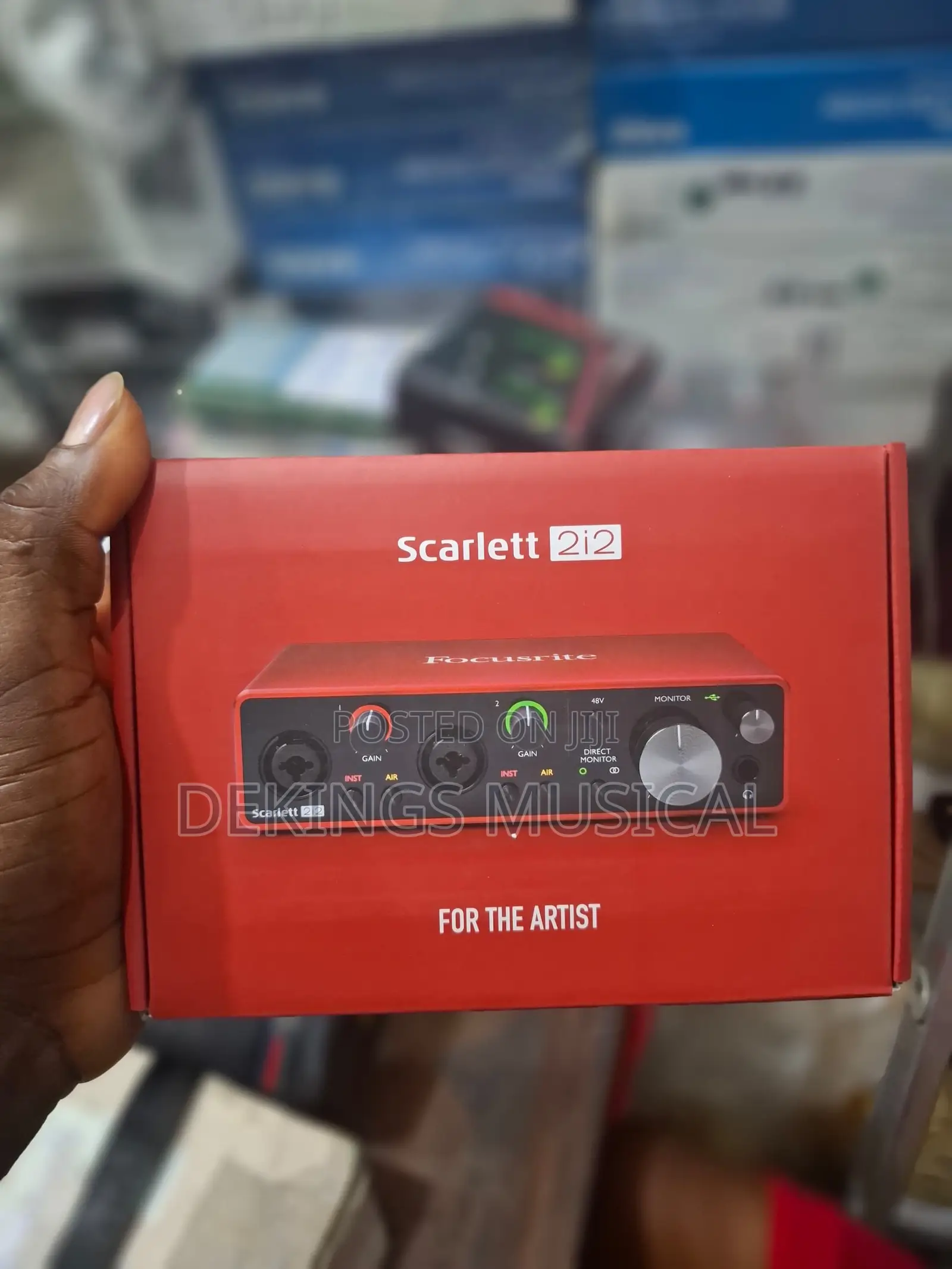 Original Focusrite Scarlett 2i2 Audio Interface - 2i2 Focusrite