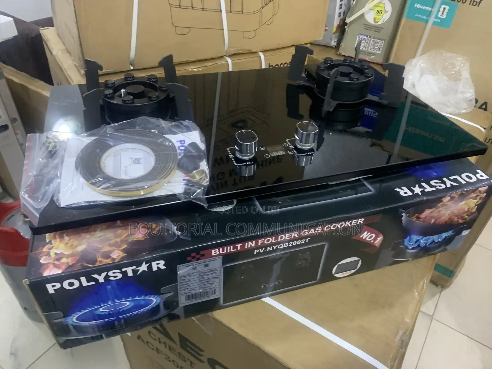 Polystar Pv-Nyqb2002t Flameforce Dual Burner Stove