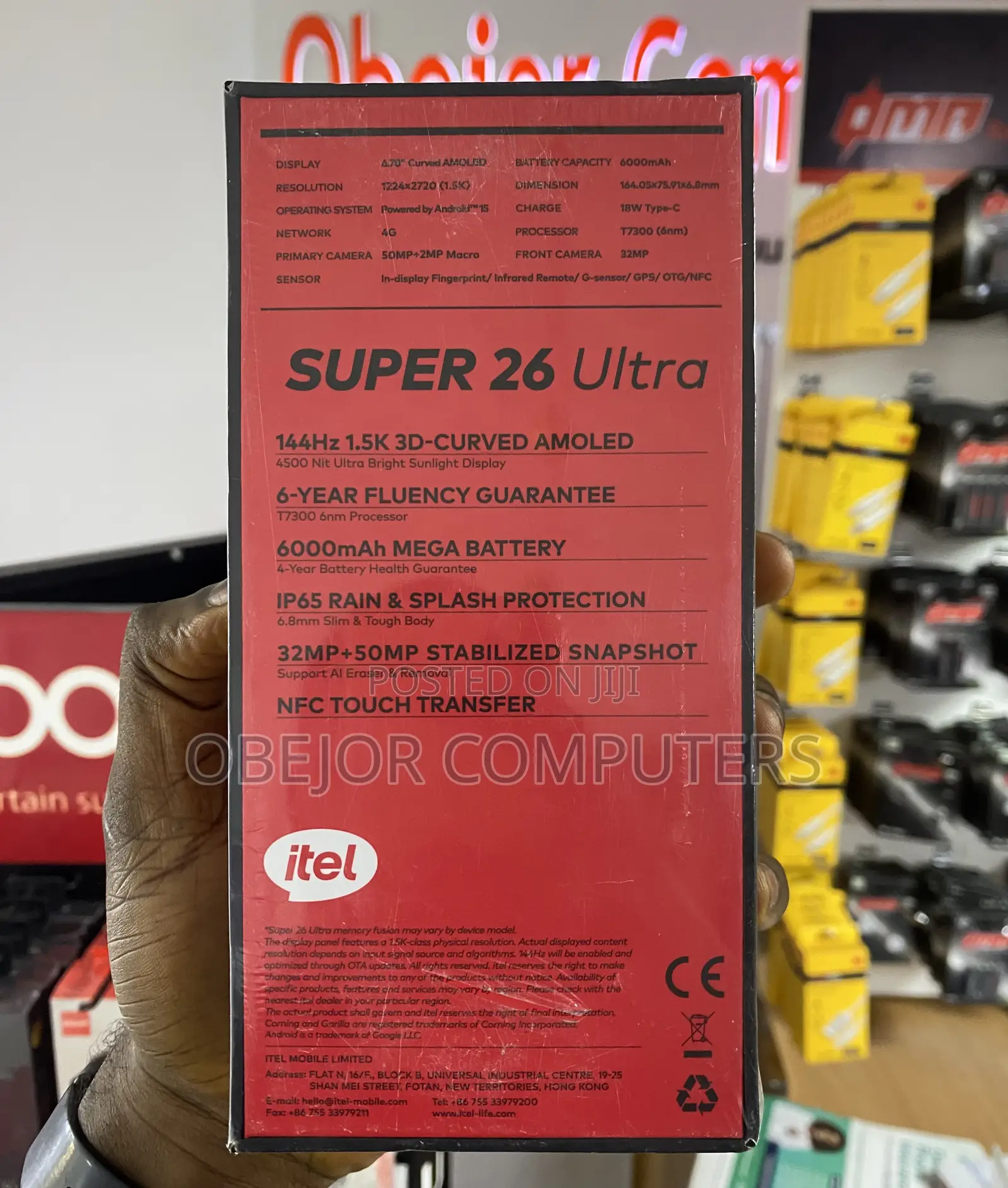 New Itel S26 Ultra 128 GB
