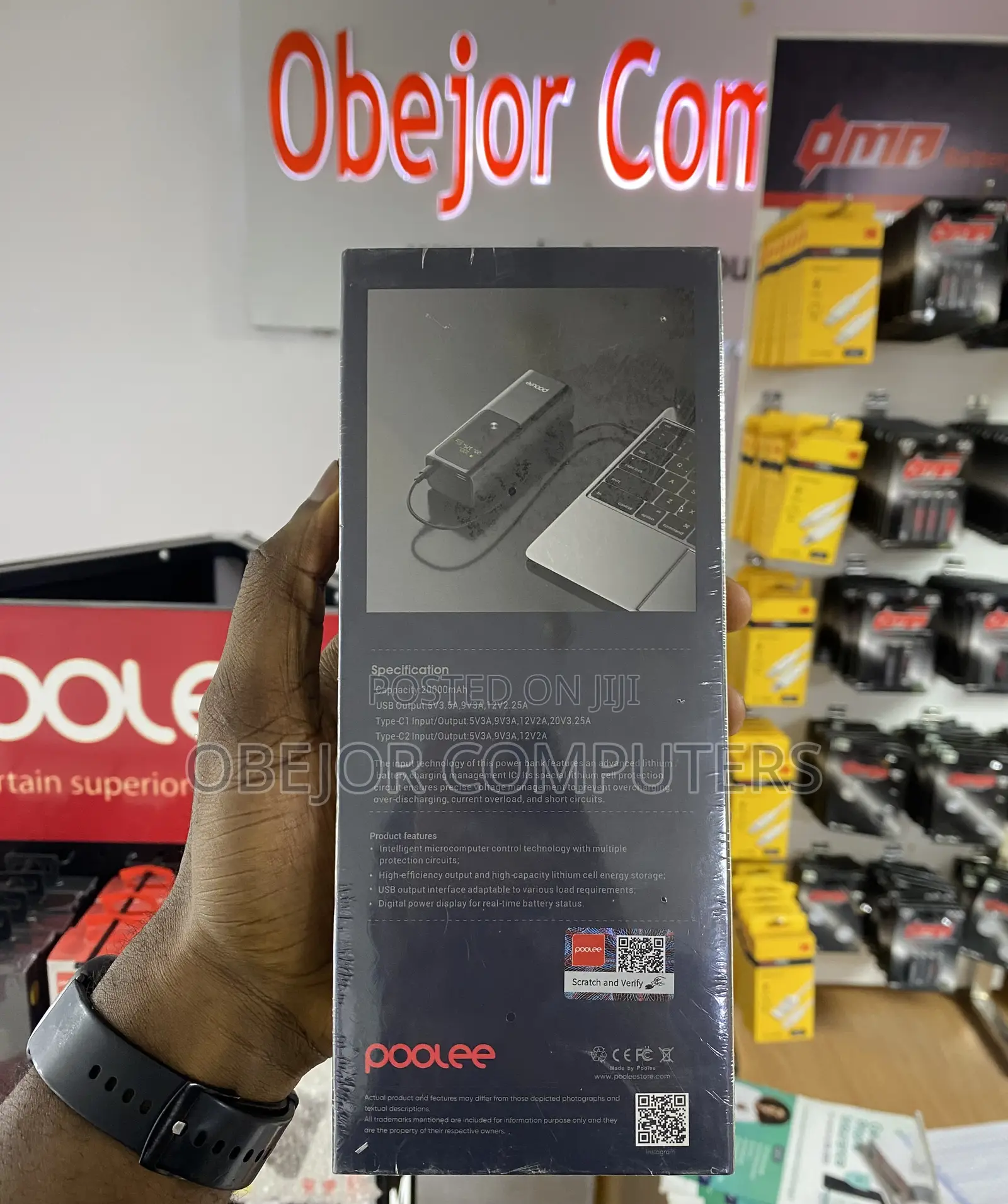 Poolee Powerpod 65 20000mah Laptop Power Bankpower