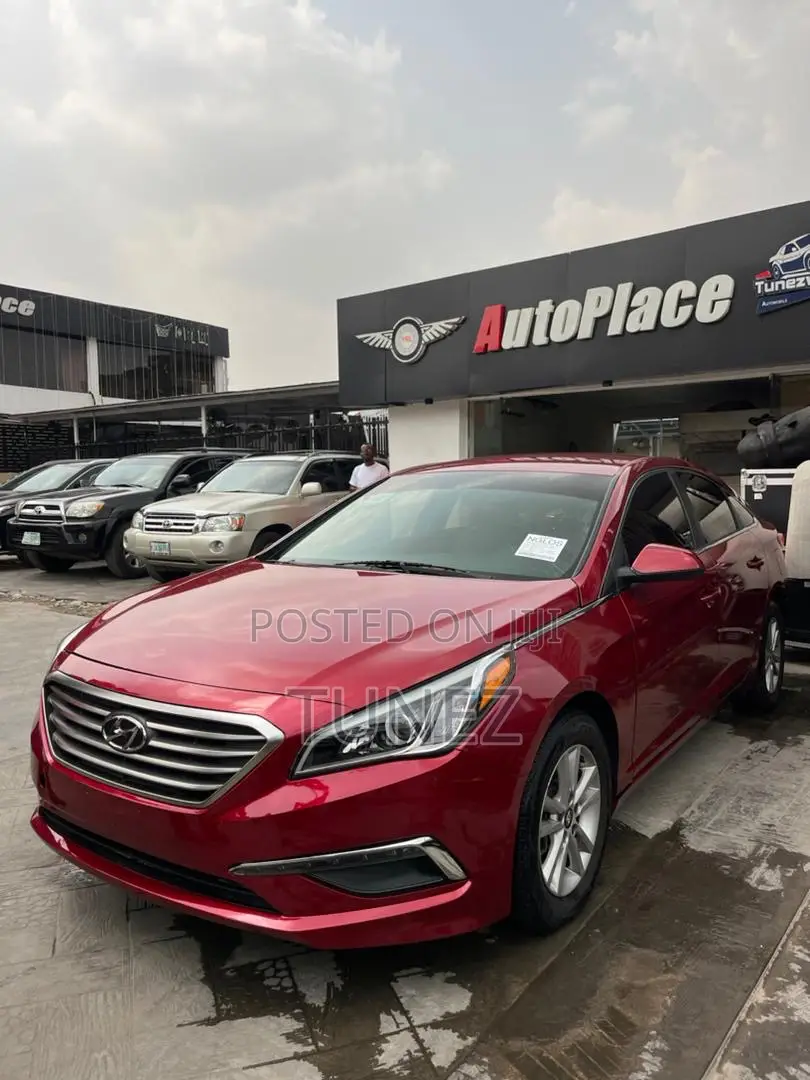 Hyundai Sonata Sport 4dr Sedan (2.4L 4cyl 6A) 2015 Red