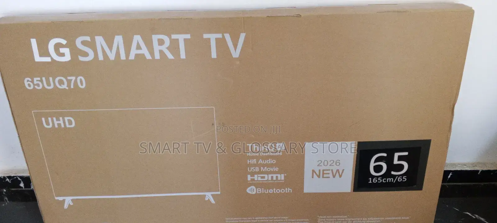 65 Inches Smart Stunning Visual With Sharp Contrast Ub Movie