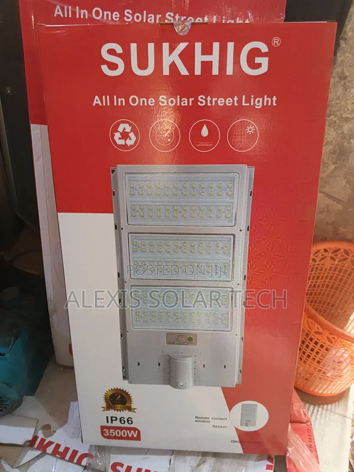 3500w Sukhig Solar Street Light