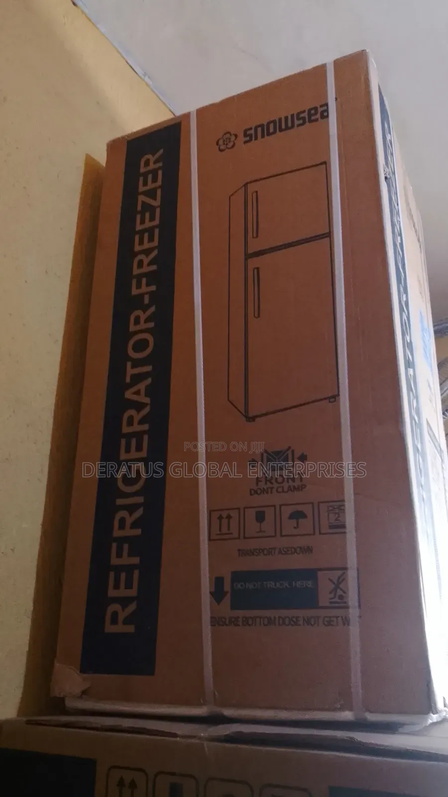Snowsea Double Door Fridge 136liters