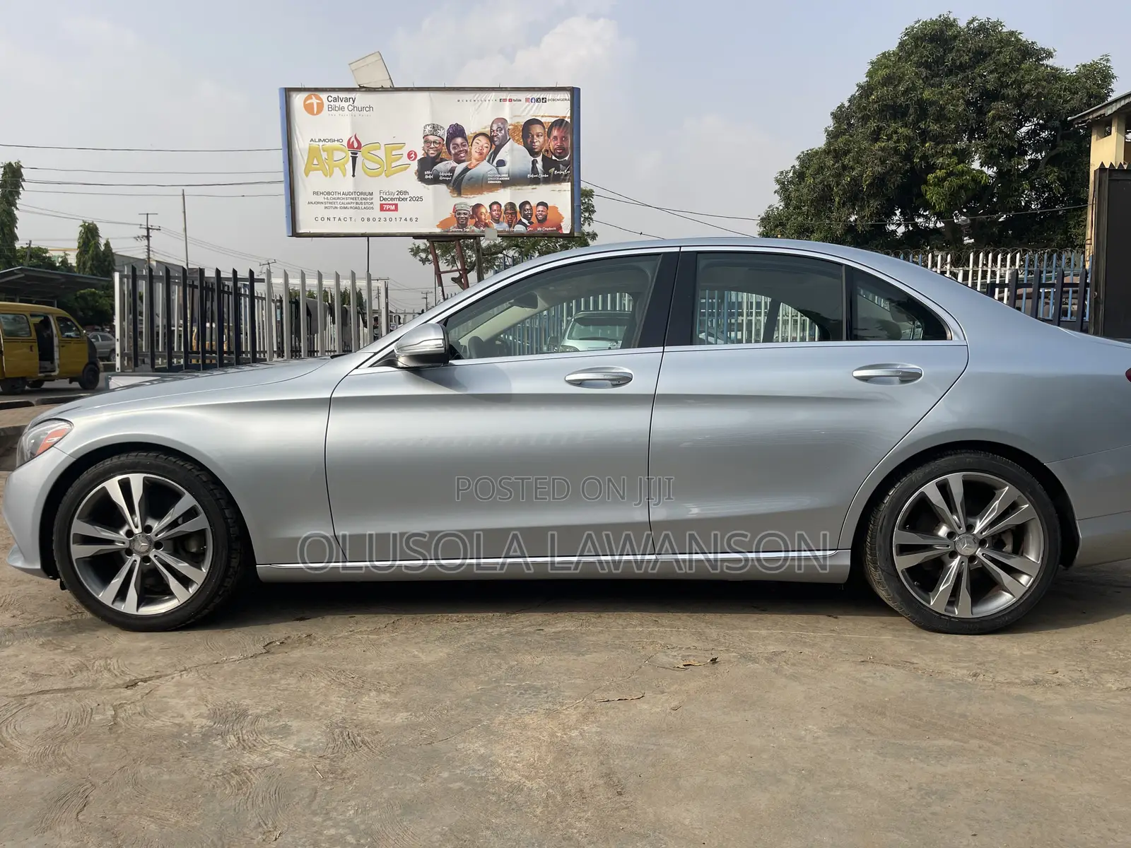 Mercedes-Benz C300 Sport 4dr RWD Sedan (2.0L 4cyl 7A) 2015 Silver