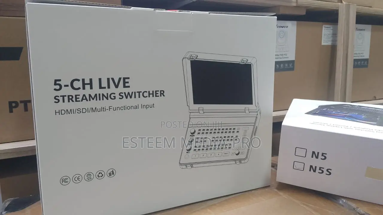 Neolive N5-s 5 Channels Sdi/Hdm & Ndihx Video Switcher