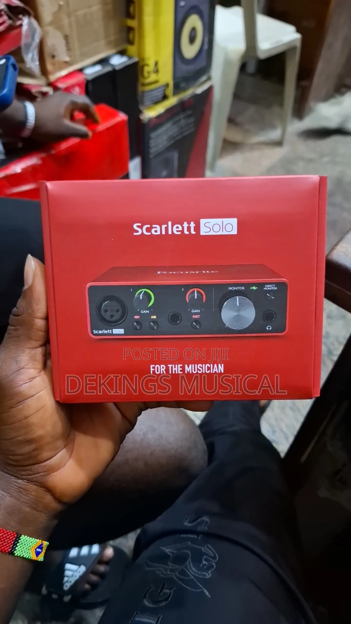 Original Focusrite Scarlett Solo 3rd Gen Audio Interface-Focusritesolo