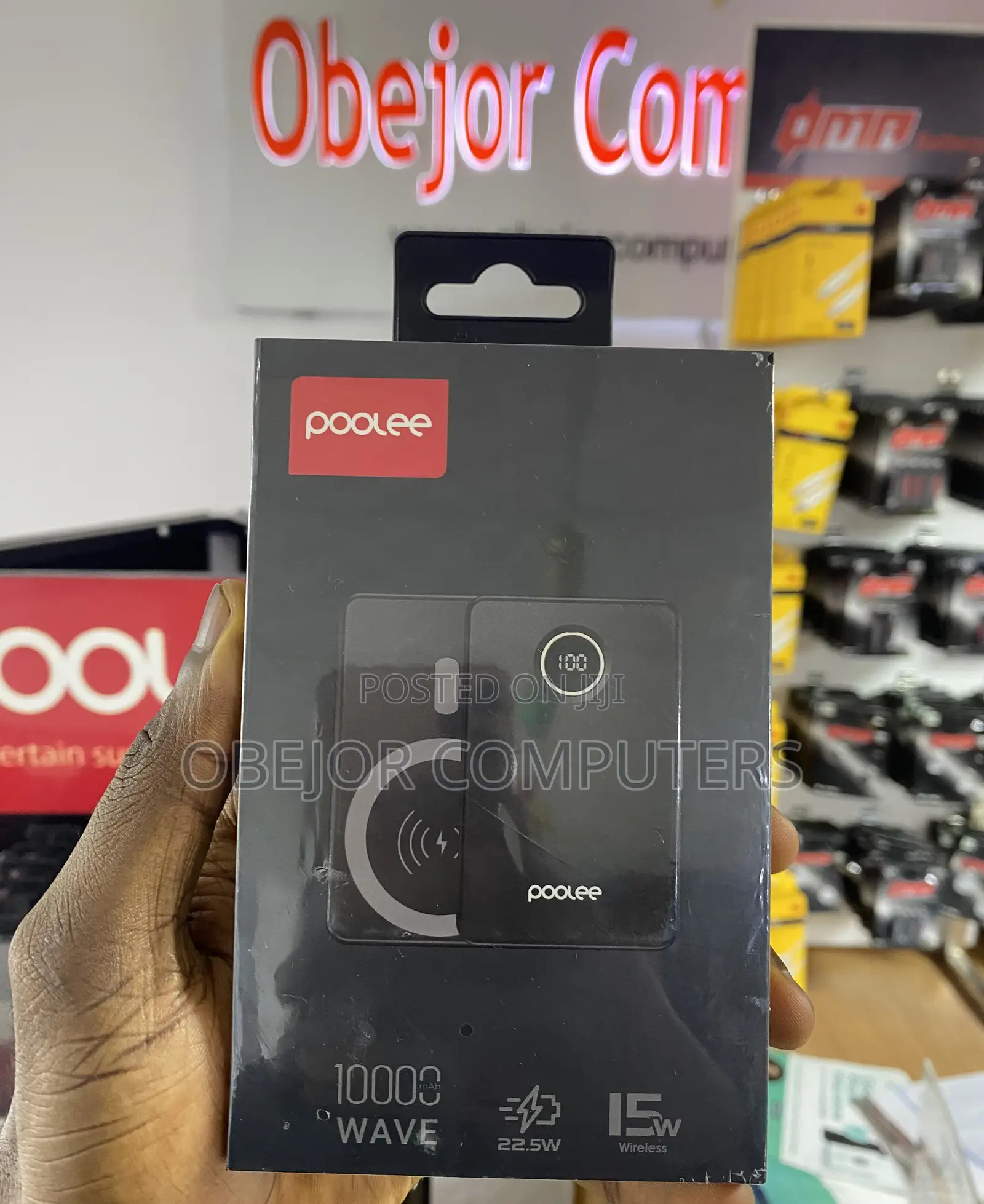Poolee Wave Wireless Charging Powerbank 10000mah