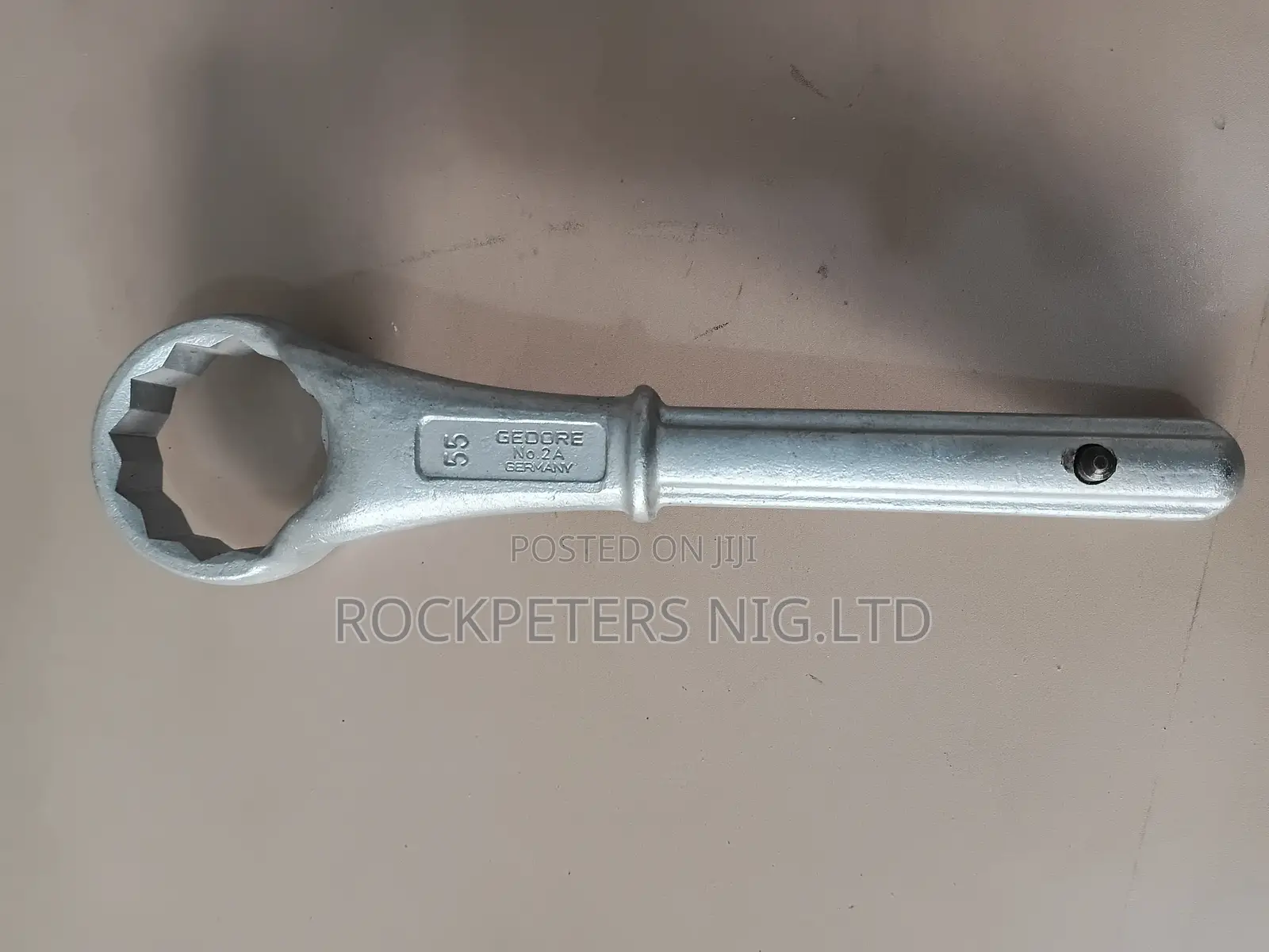 Gedore 2 A Metric Single End Ring Spanner Wrench 55mm