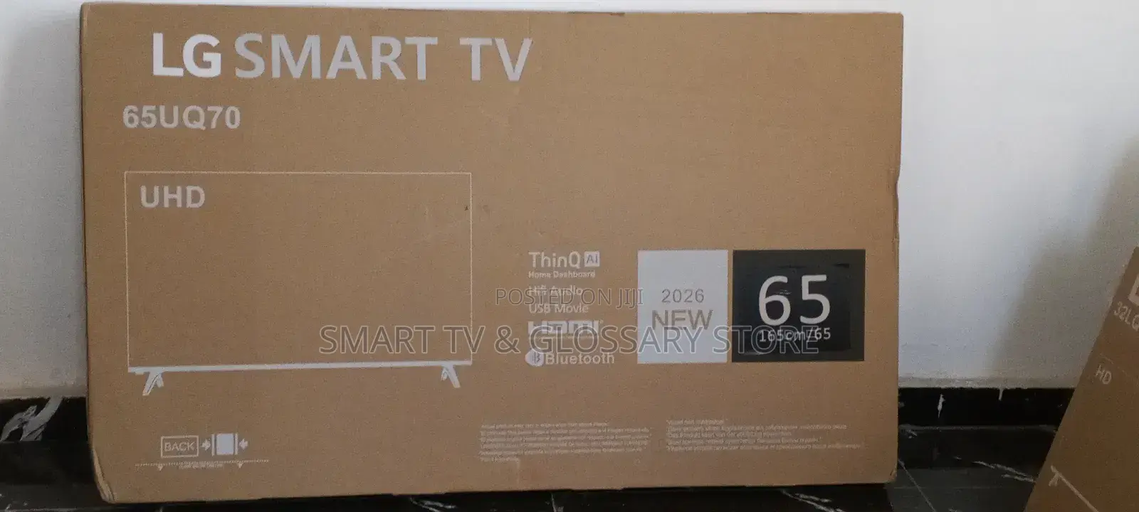 65 Inches Smart Tv With Great Improved Gb Inbuilt Air Play Enabled
