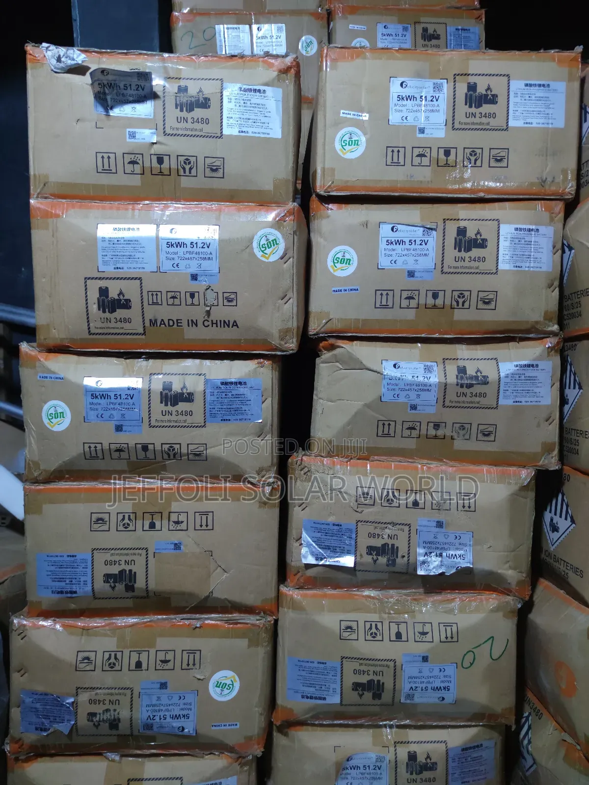 5kw 51.2v Felicity Lithium Ion Battery