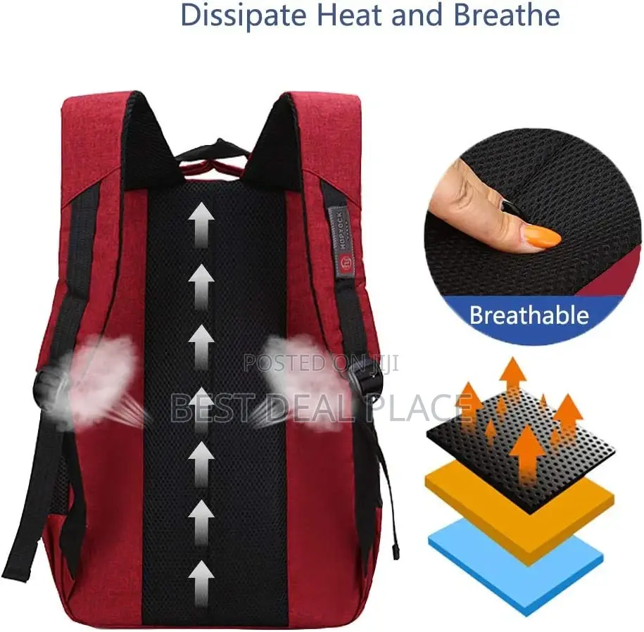 High Quality School Backpack Waterproof Reflective Multi-Pocket