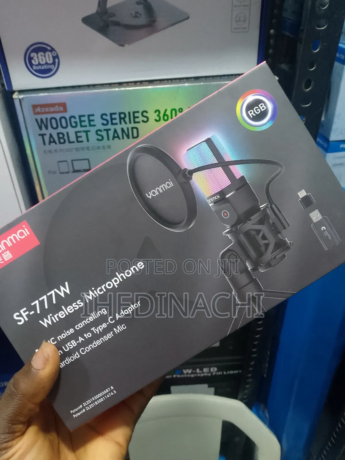 RGB Sf -777w Wireless Microphone