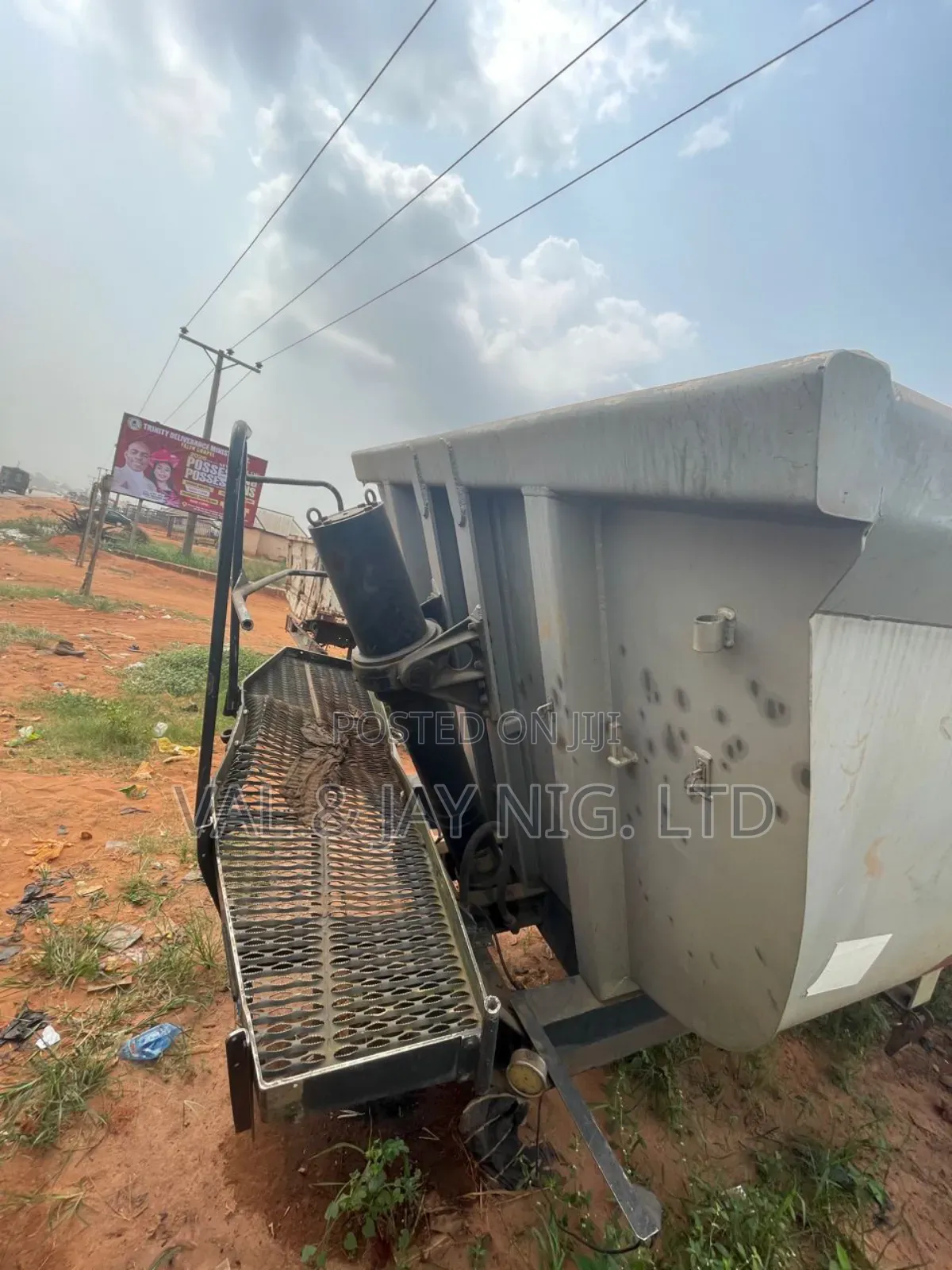 35 Tons Aluminum Tipping Trailer Bucket (Foreign Use)