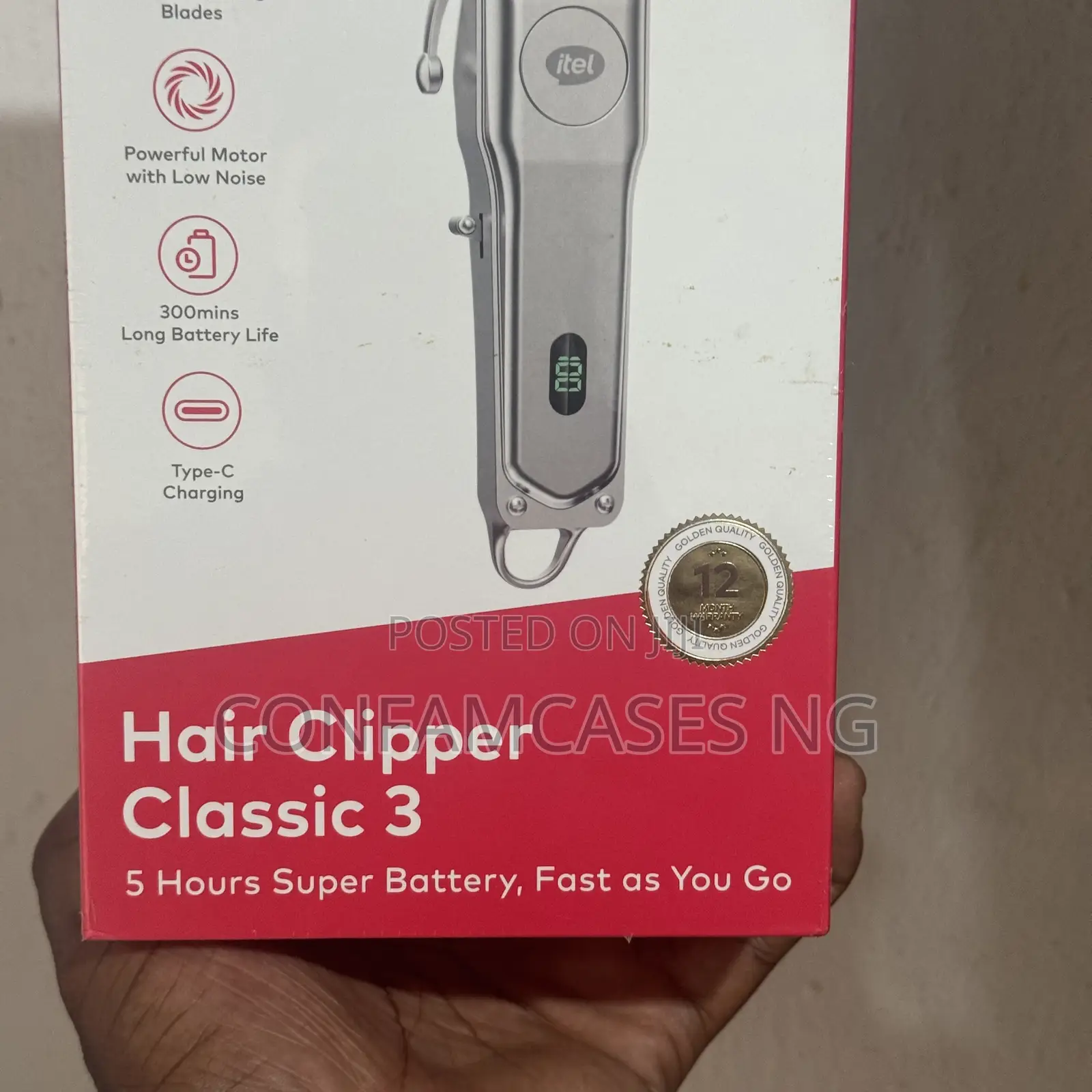 Itel Hair Clipper Classic 3 (Ihc-35)