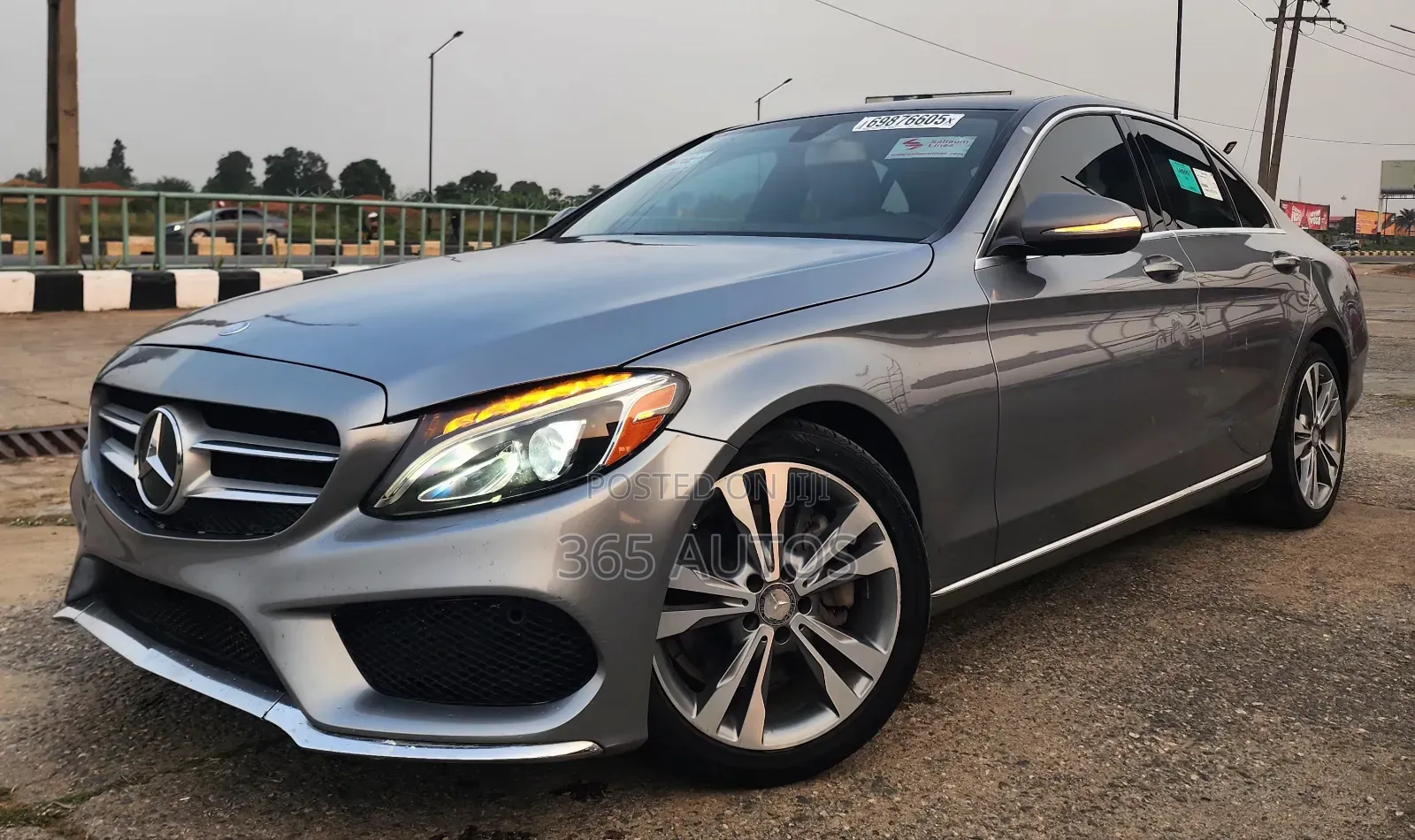 Mercedes-Benz C300 Base AWD 4Matic Sedan (2.0L 4cyl 7A) 2015 Green