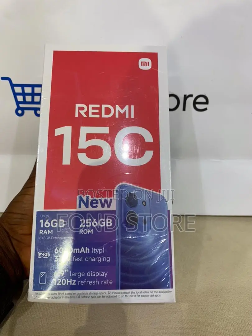 New Xiaomi Redmi 15C 4G 256 GB Blue
