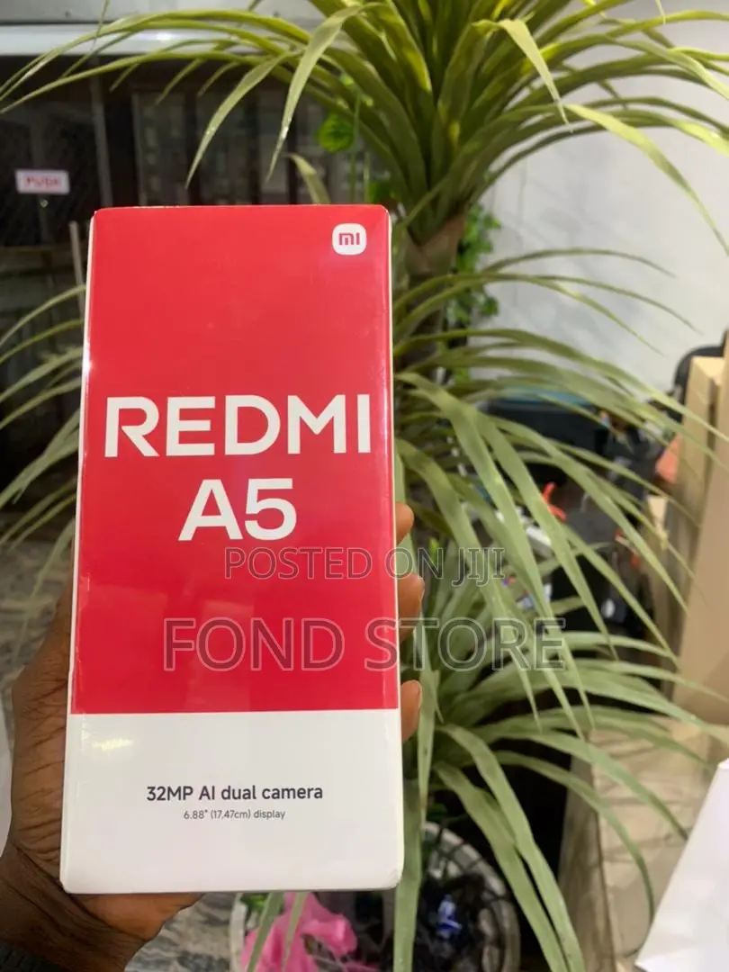 New Xiaomi Redmi A5 4G 128 GB Black