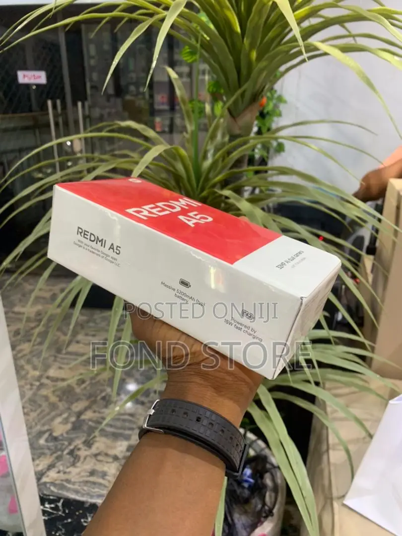 New Xiaomi Redmi A5 4G 128 GB Black