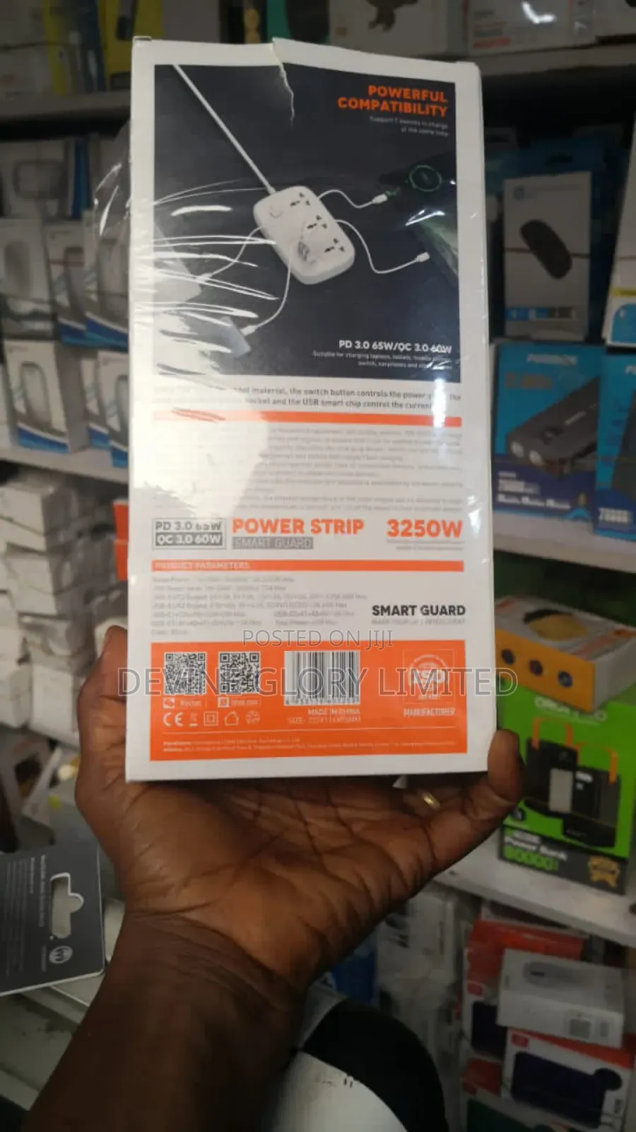 Ldnio Sc3416 Smart Power Strip – 65w Pd Usb-C Fast Charging