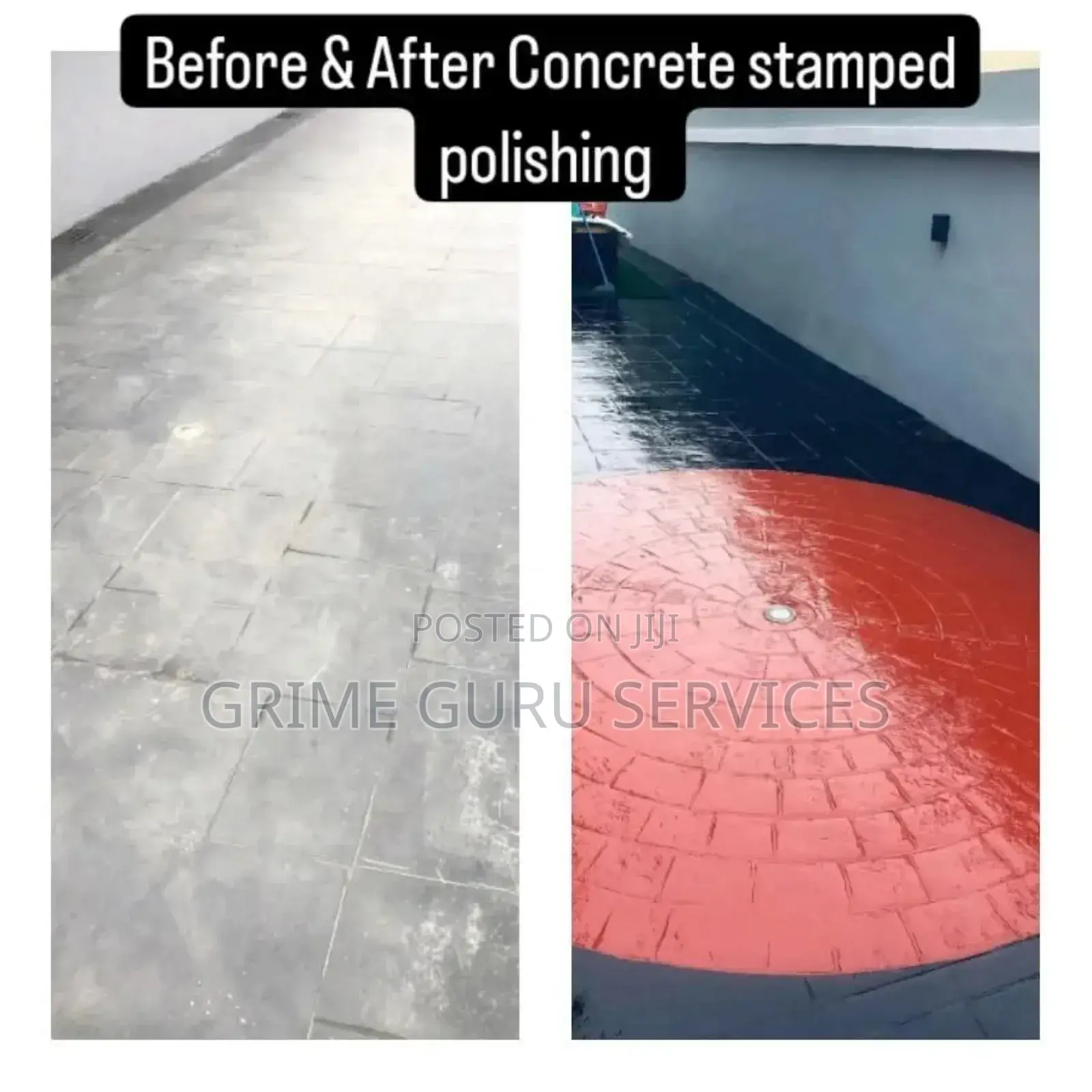 Concrete Stamp Floor Panting Polishing