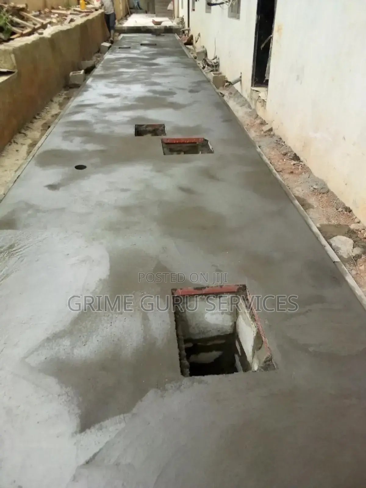 Concrete Stamp Installation and Polishing