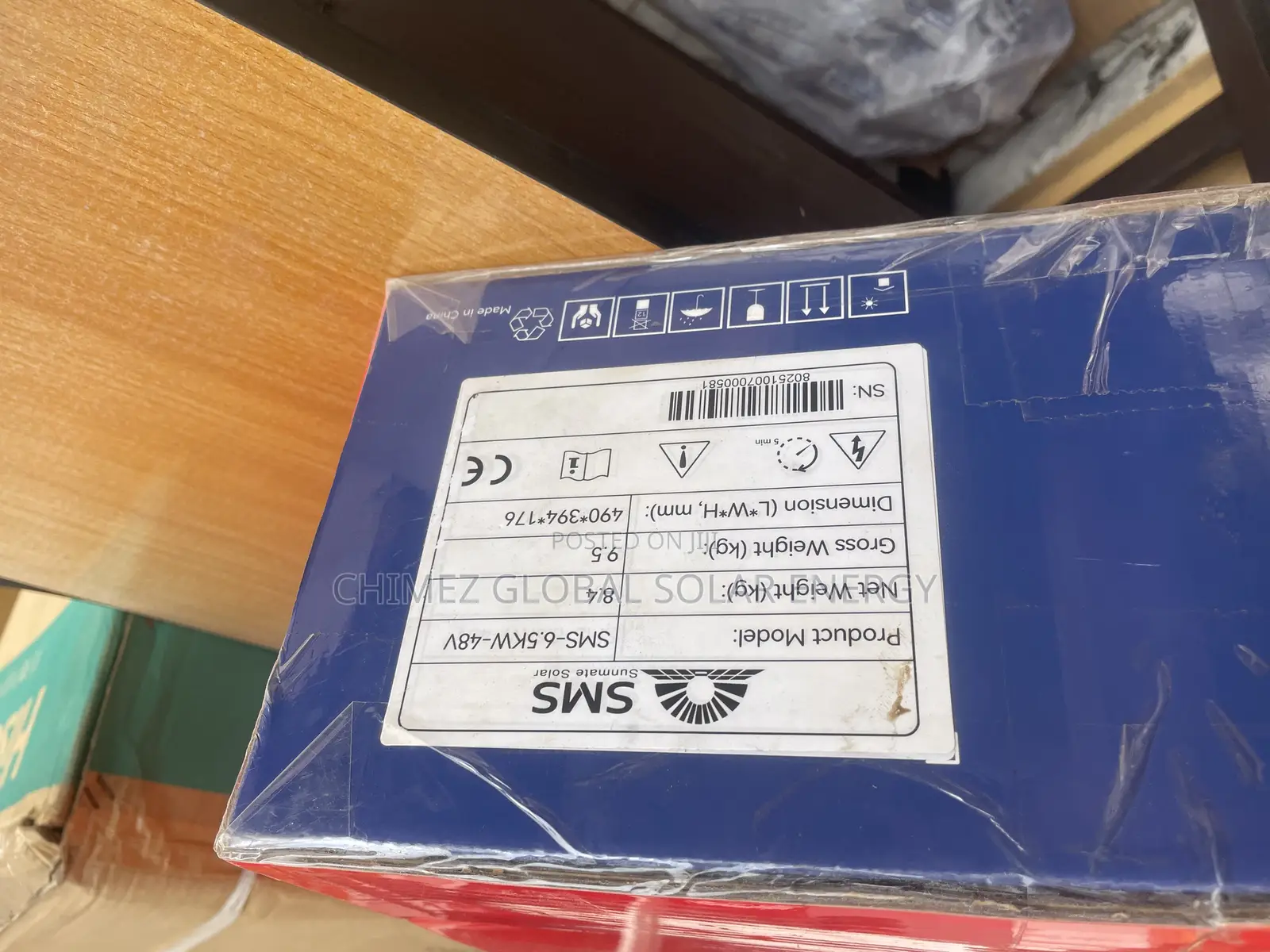 SMS 6.5 Kva Inverter 48volts