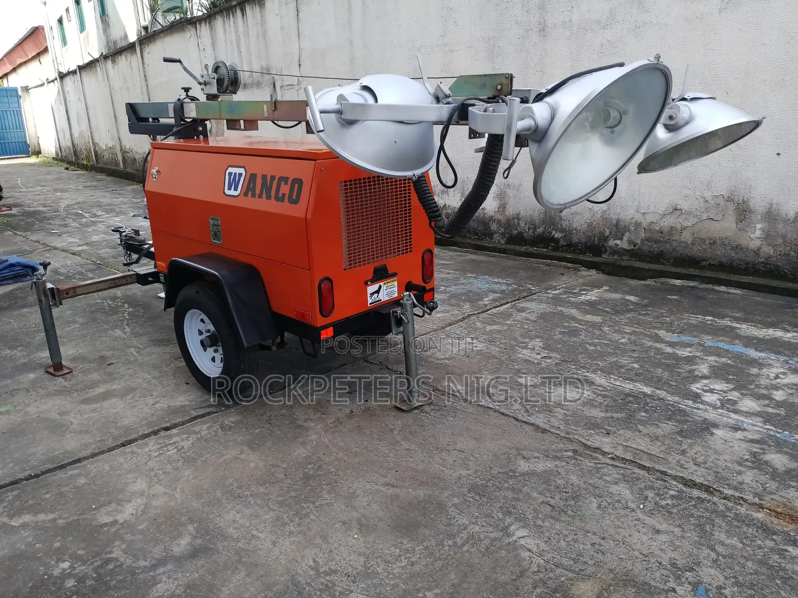 Wanco Wltc 6kv Diesel Powered Light Tower: