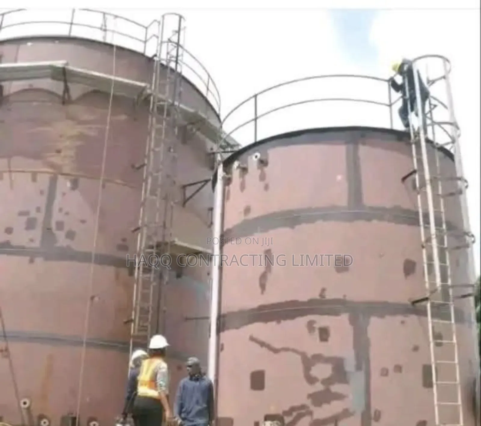 Raw Water Tank Fabrication