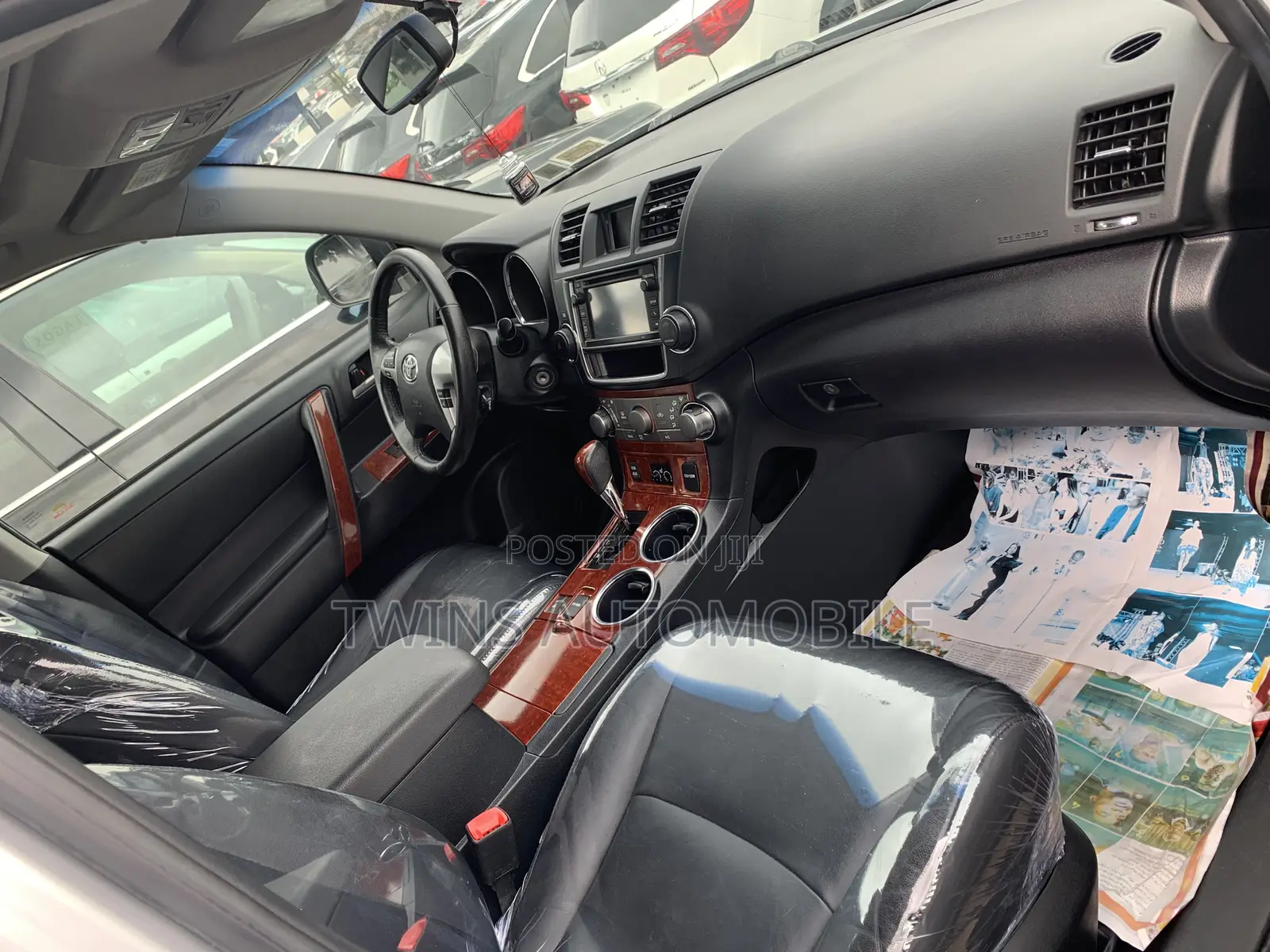 Toyota Highlander Limited 3.5l 4WD 2013 Silver