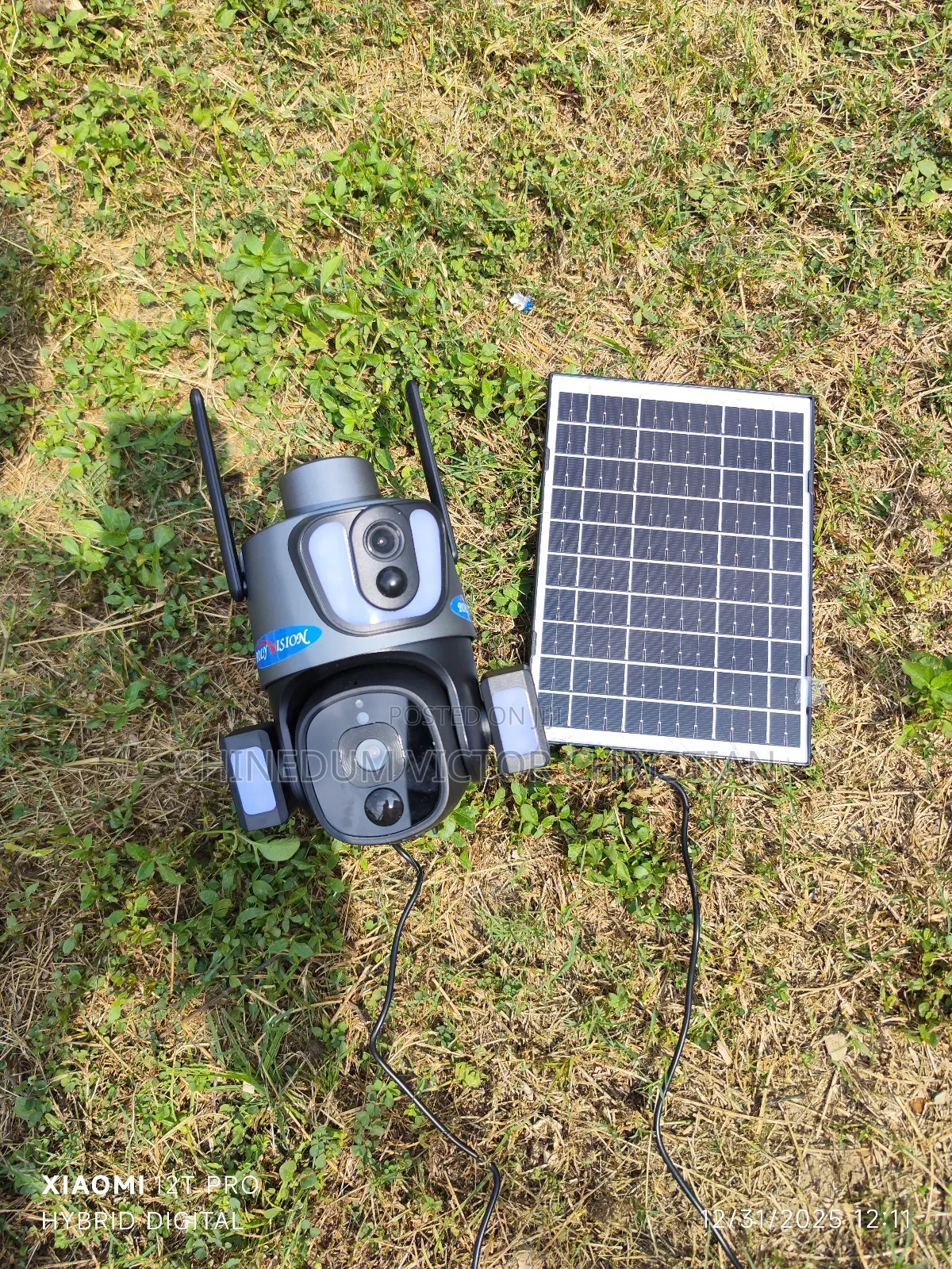 Solar PTZ Camera Installation